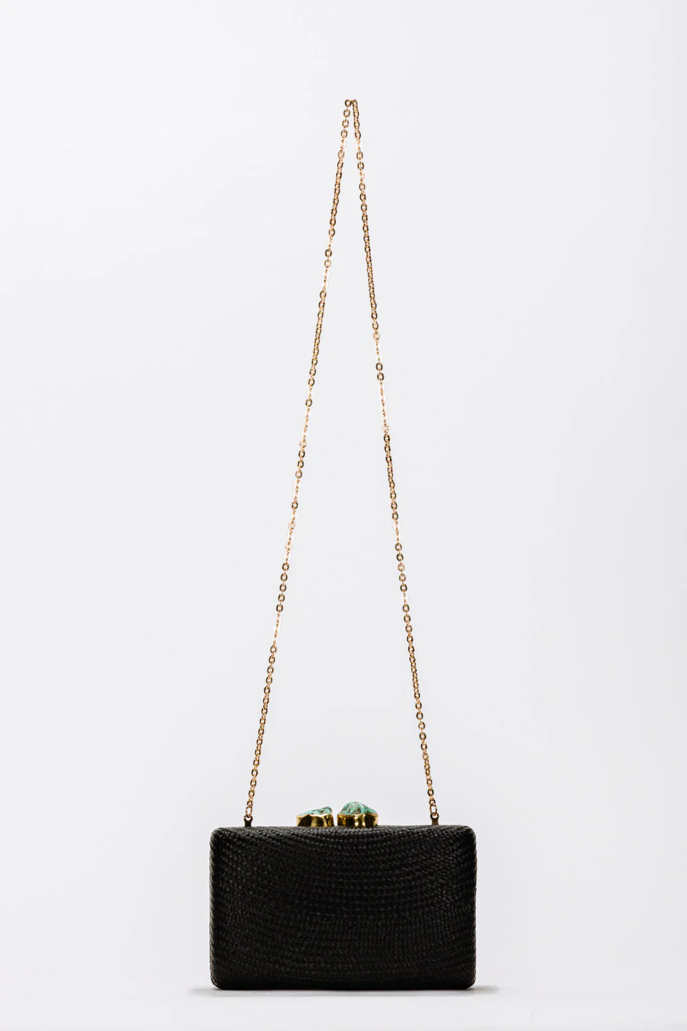 Jen clutch with turquoise stone - Image 5