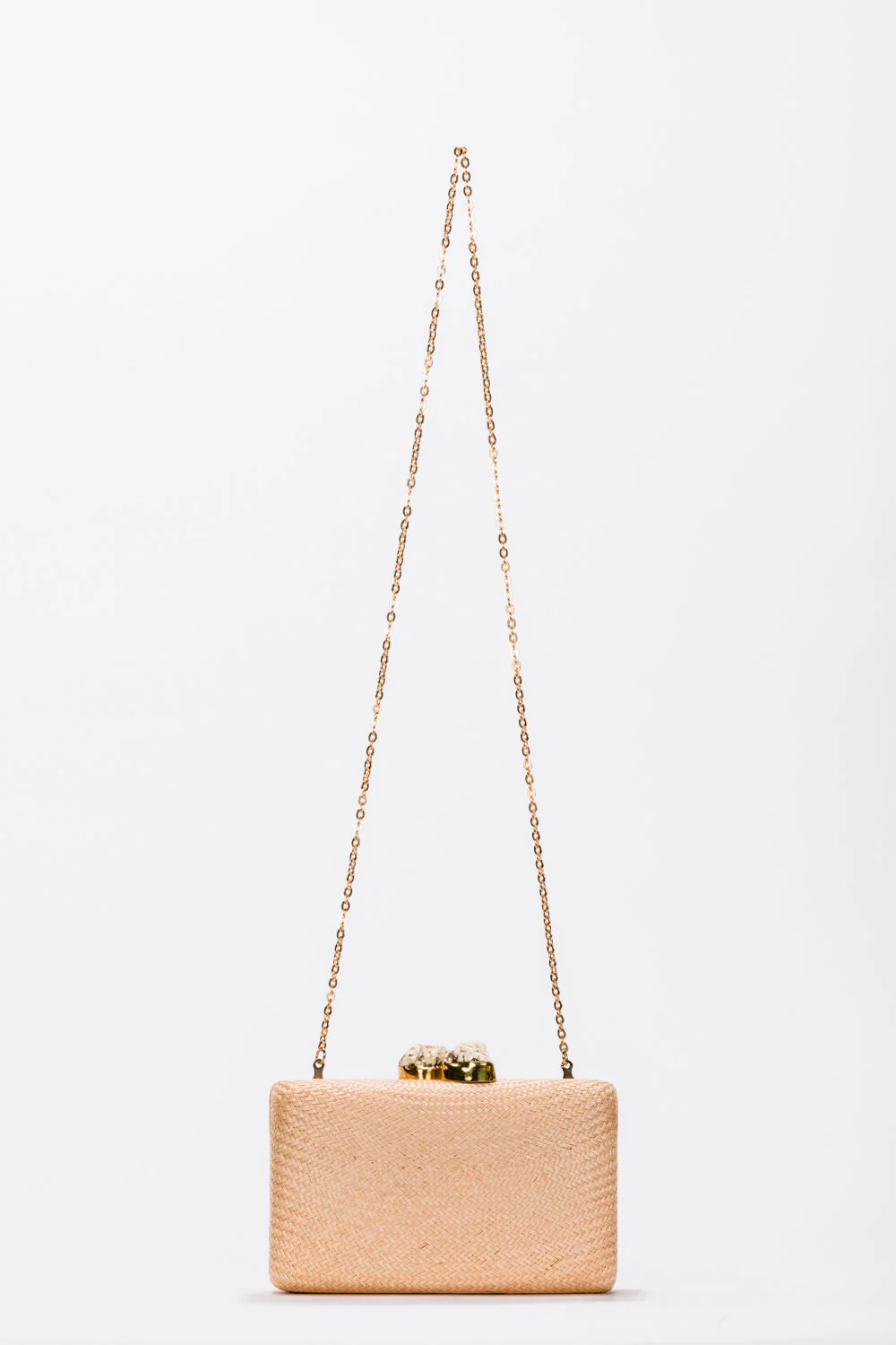 Jen clutch with white Stone - Image 5
