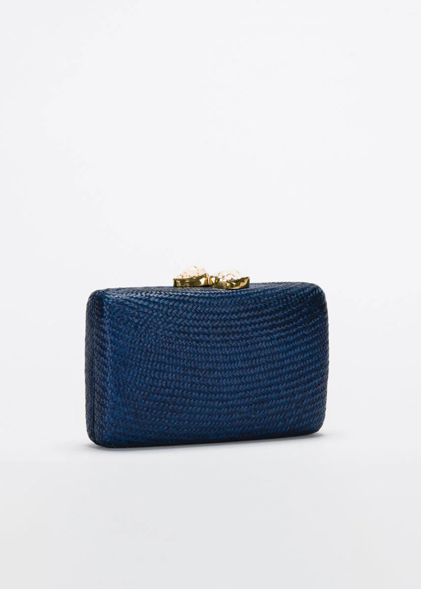 Jen clutch with white Stone - Image 3