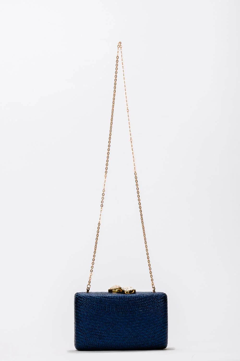 Jen clutch with white Stone - Image 5
