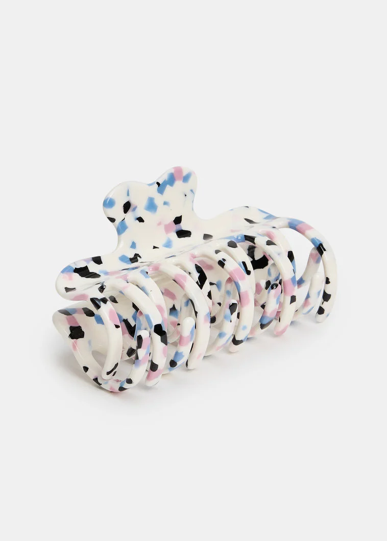 Jojo Claw - Small Terrazzo