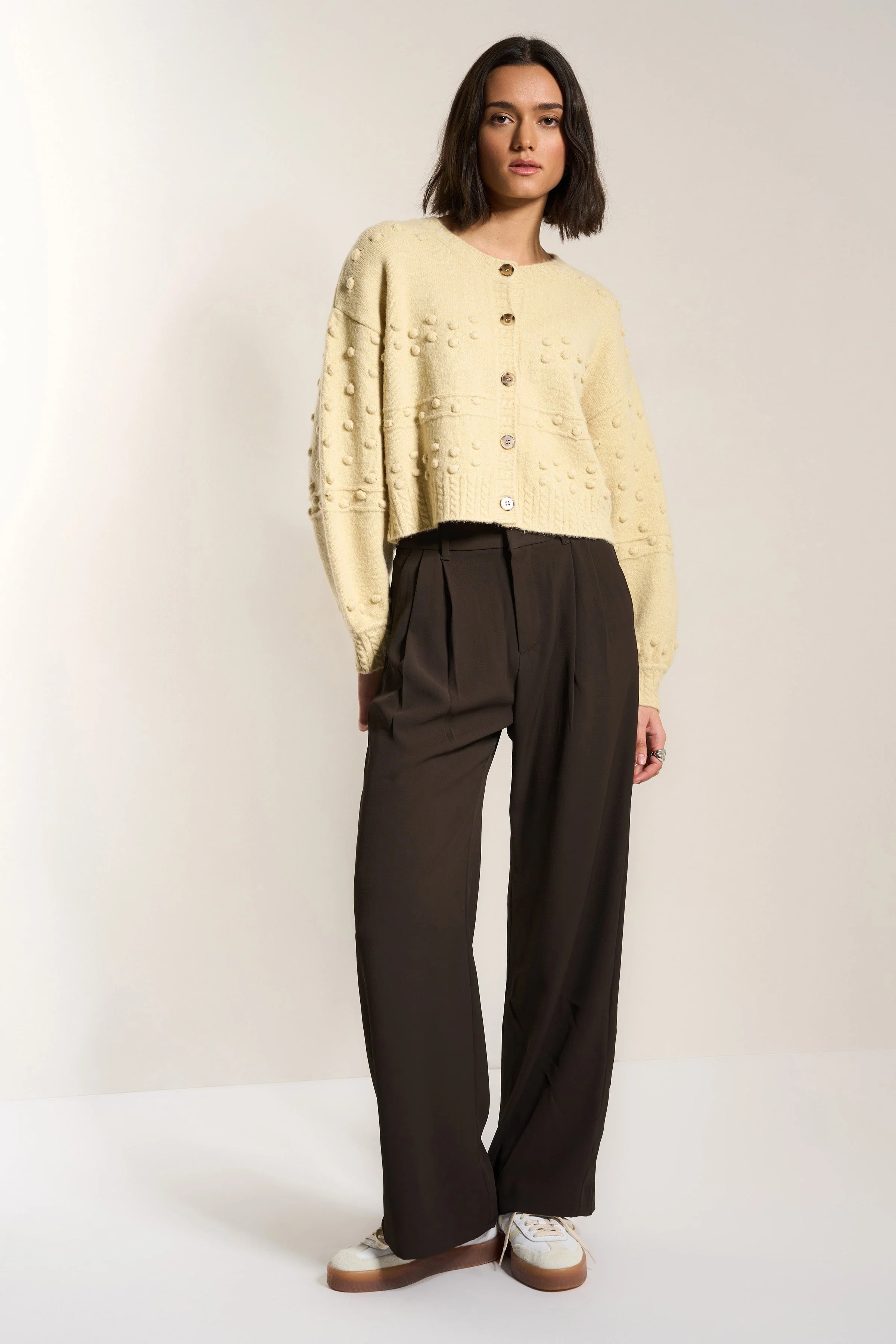 Jolie Cardigan - Swan
