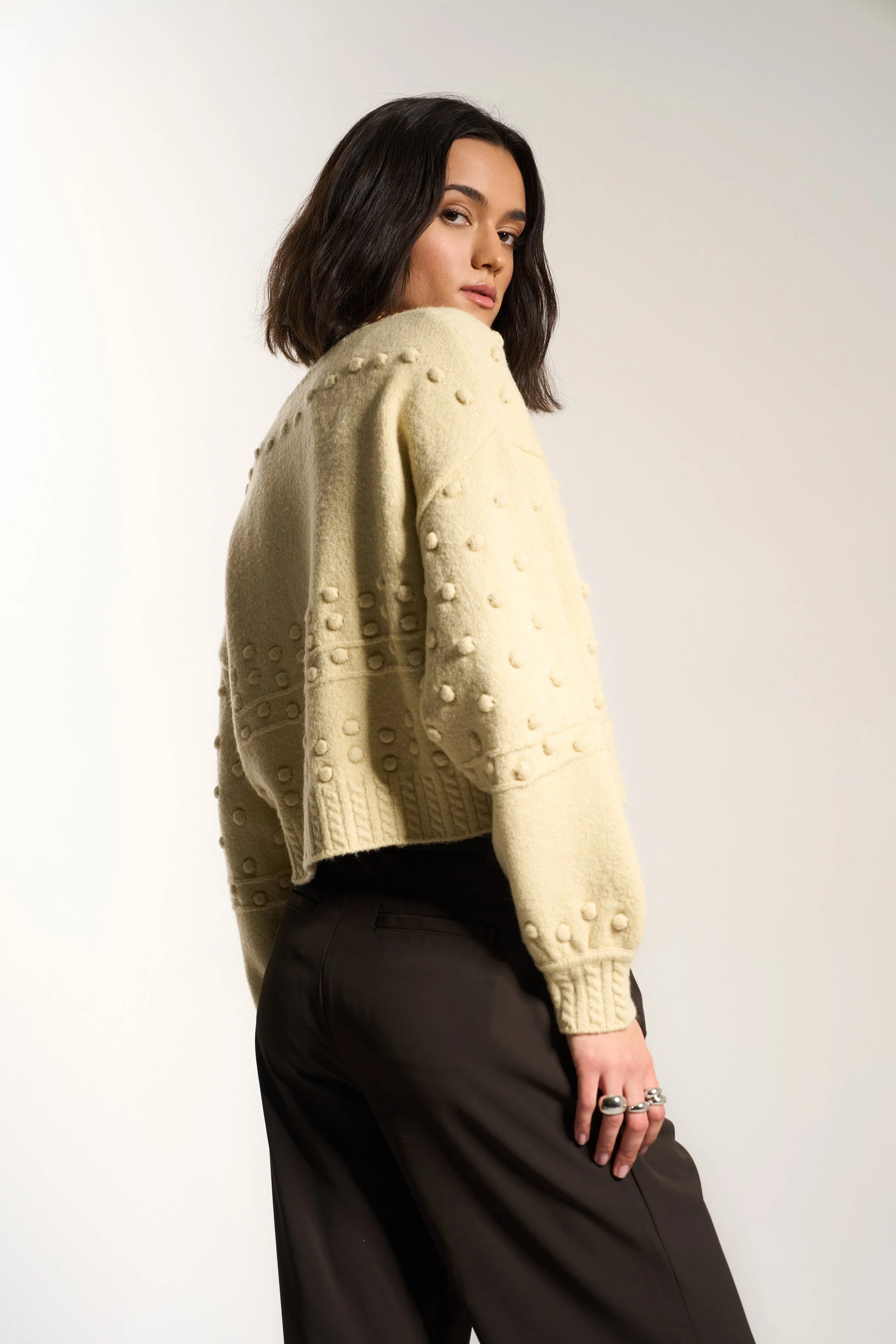 Jolie Cardigan - Swan - Image 6
