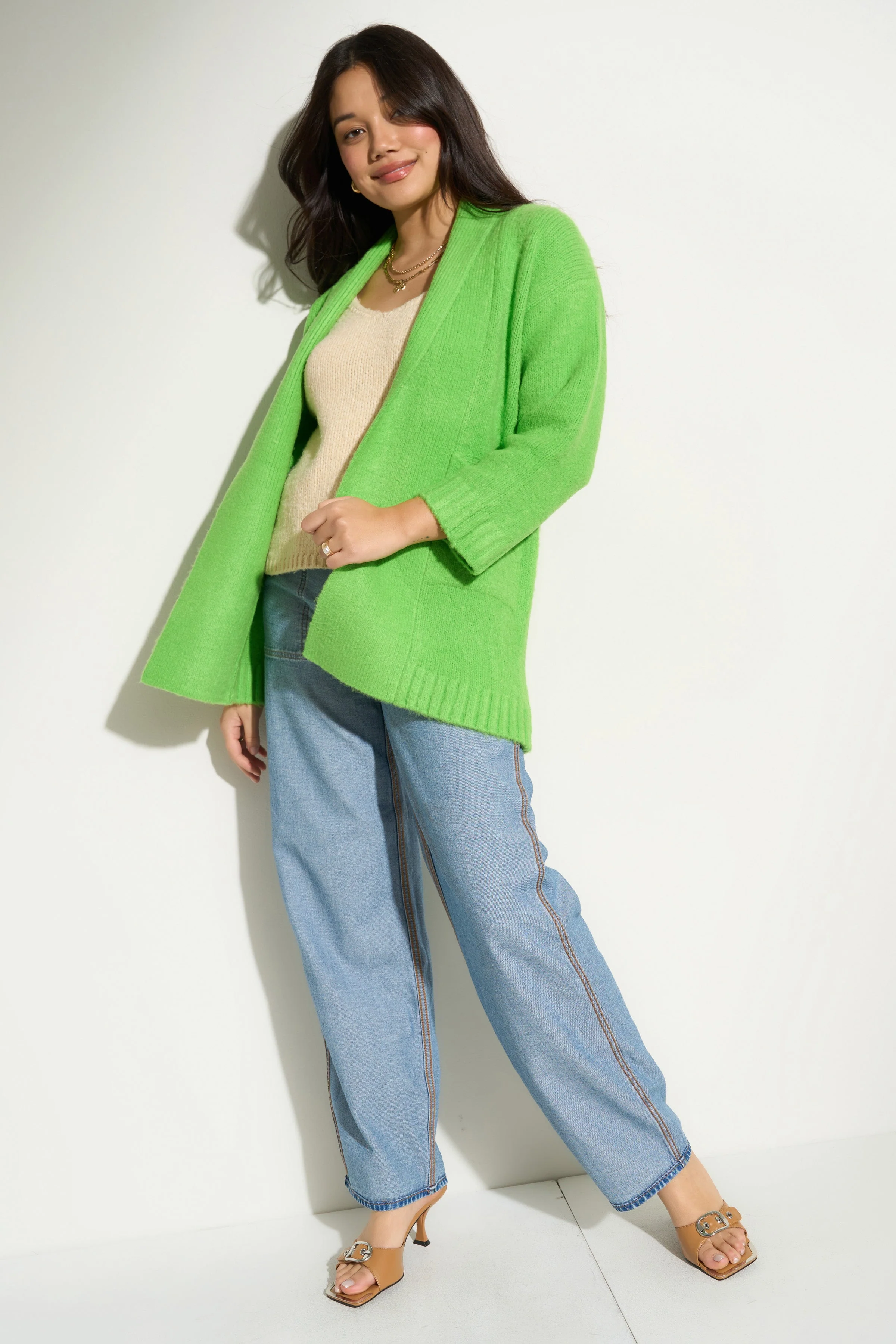 Juliet Cardigan - Green - Image 2
