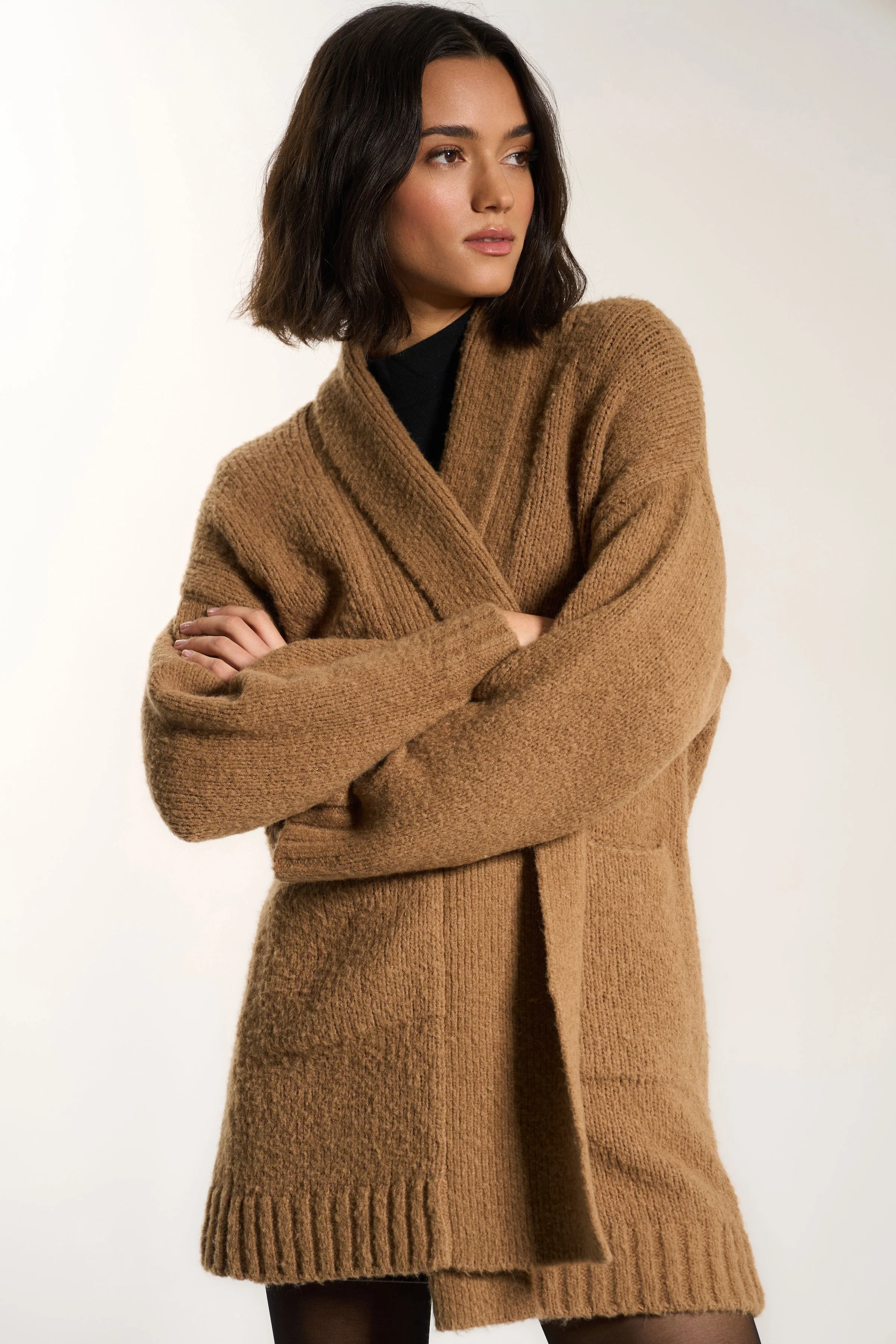 Juliet Cardigan - Raw Umber - Image 2
