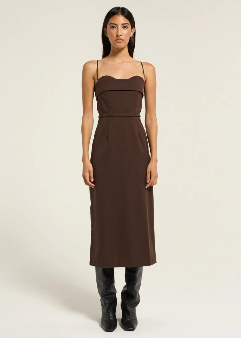 Juliette Dress Brown