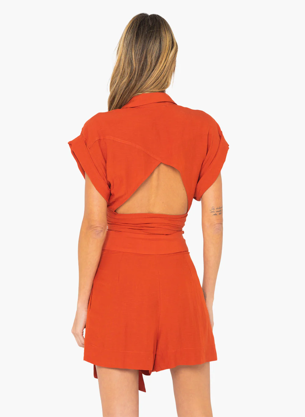 Kasey Top - Orange - Image 2