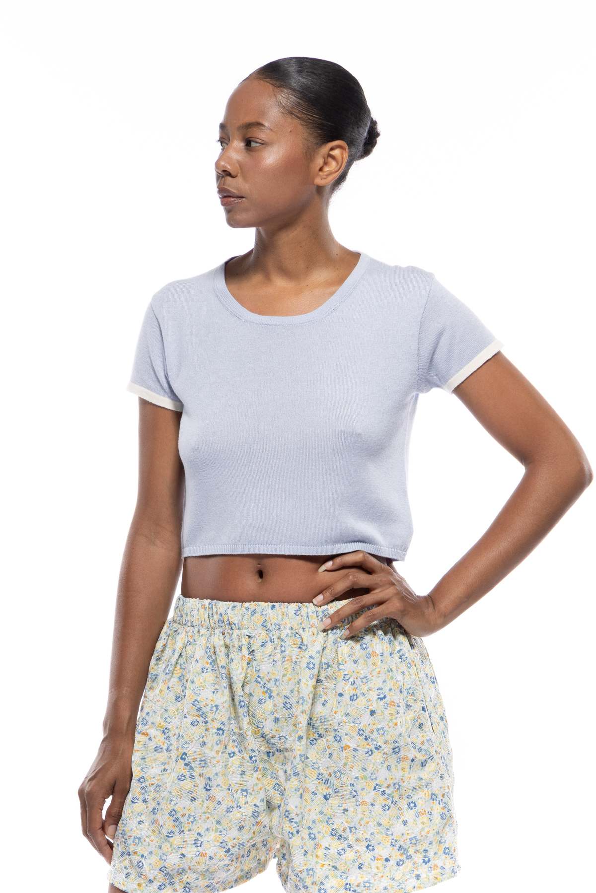 Katya Knit Top - Caribe - Image 4