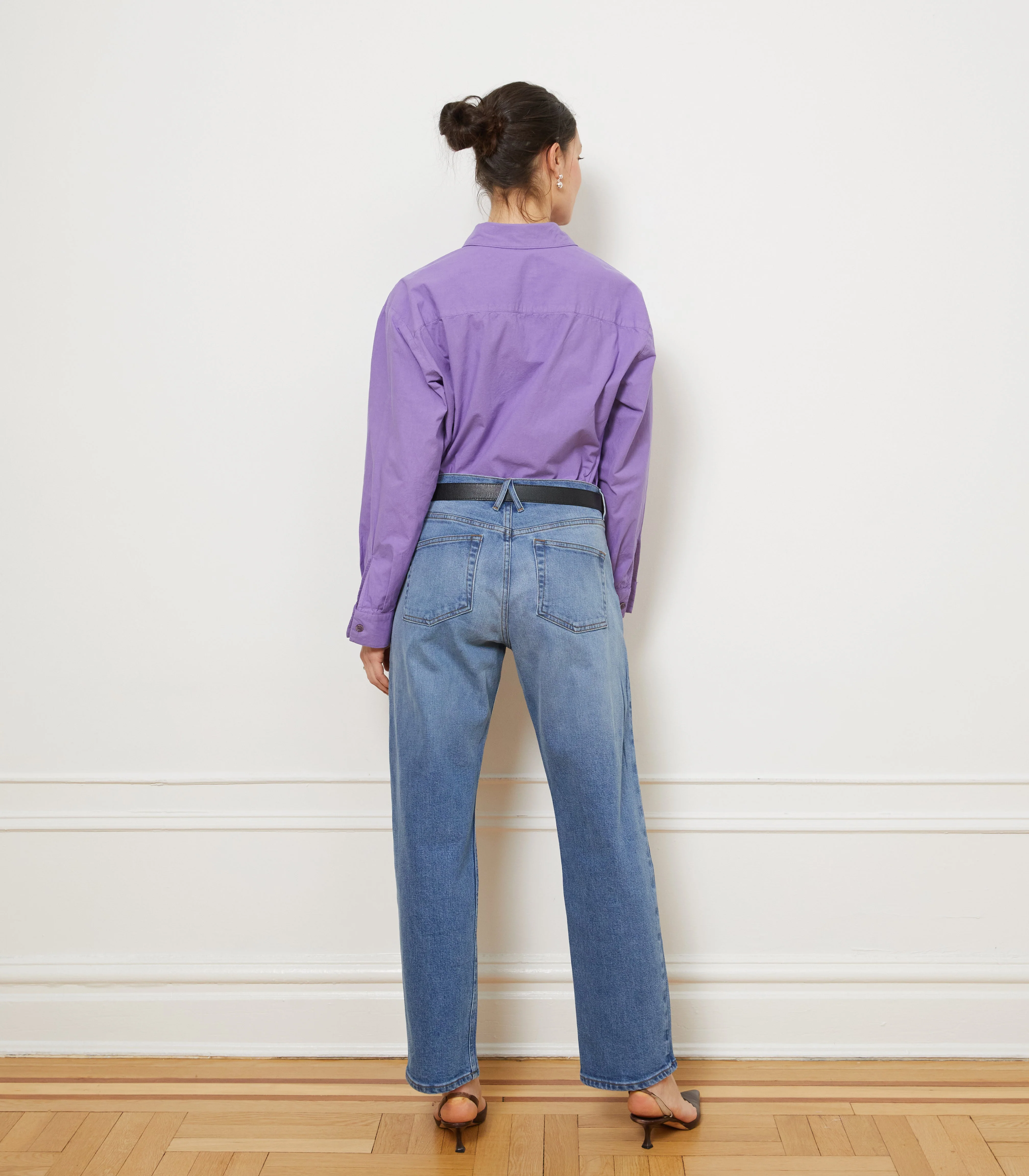 Kelly 90's Boyfriend Jeans - Indigo - Image 2