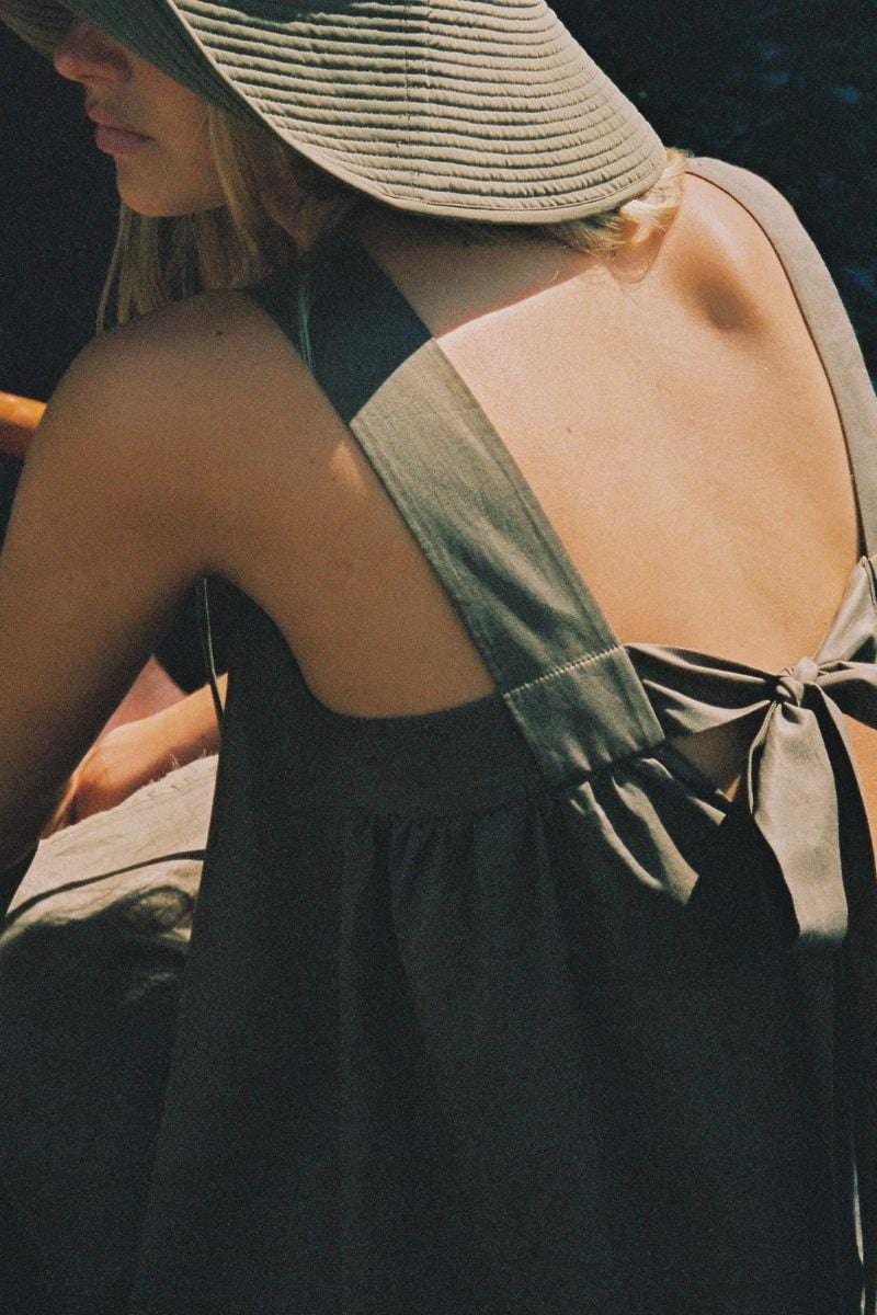 Khaki Hannah Dress - Image 3