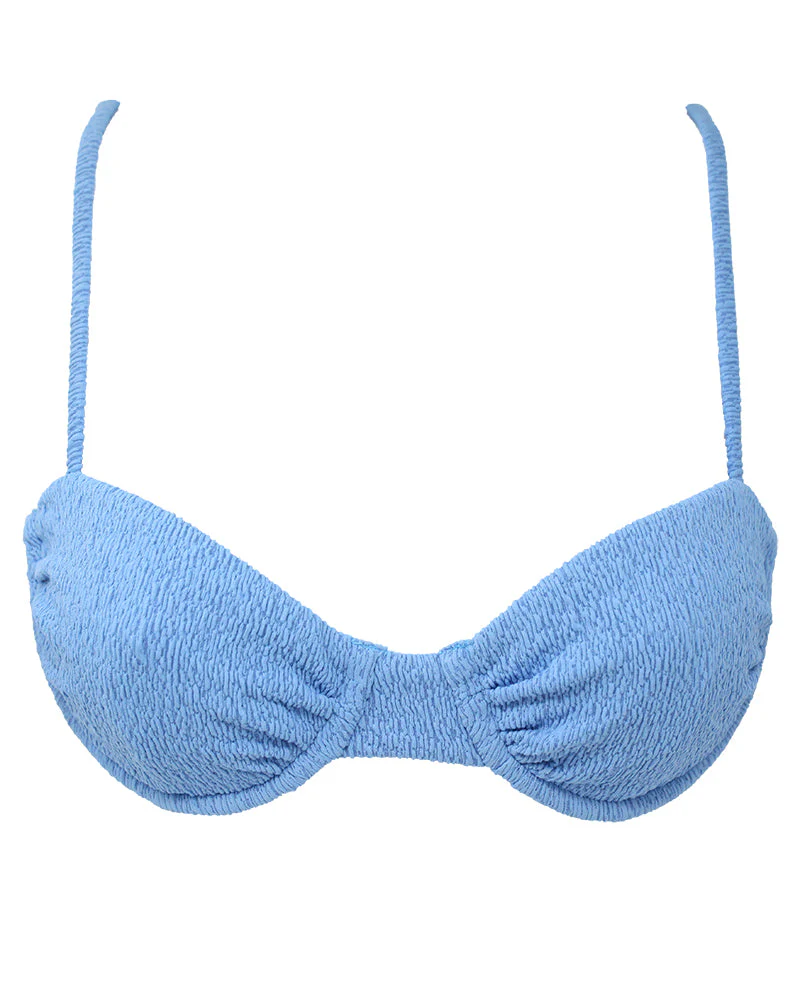 Kiri Top - Textured Blue - Image 5