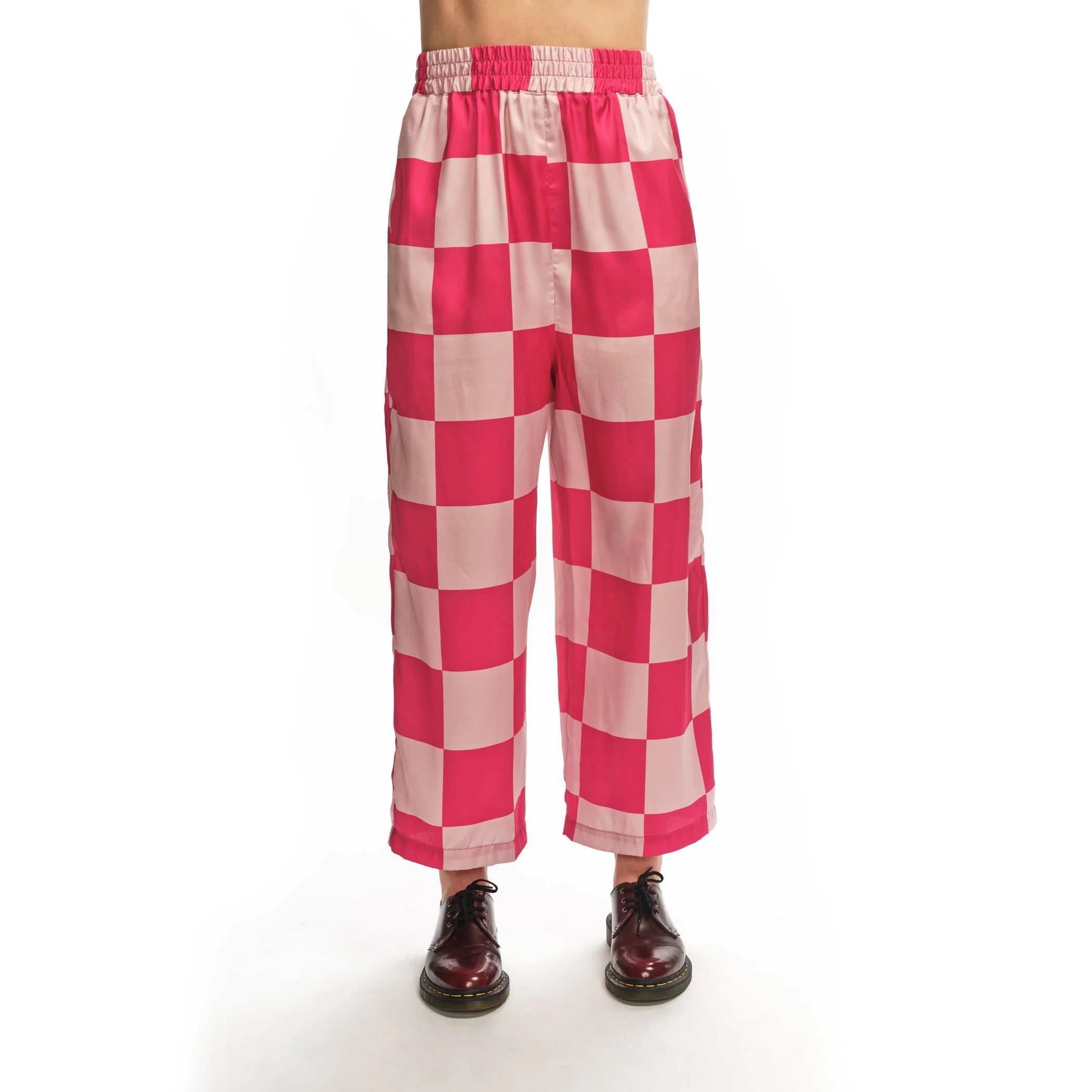 Kitt Pants - Hot Pink Check - Image 2