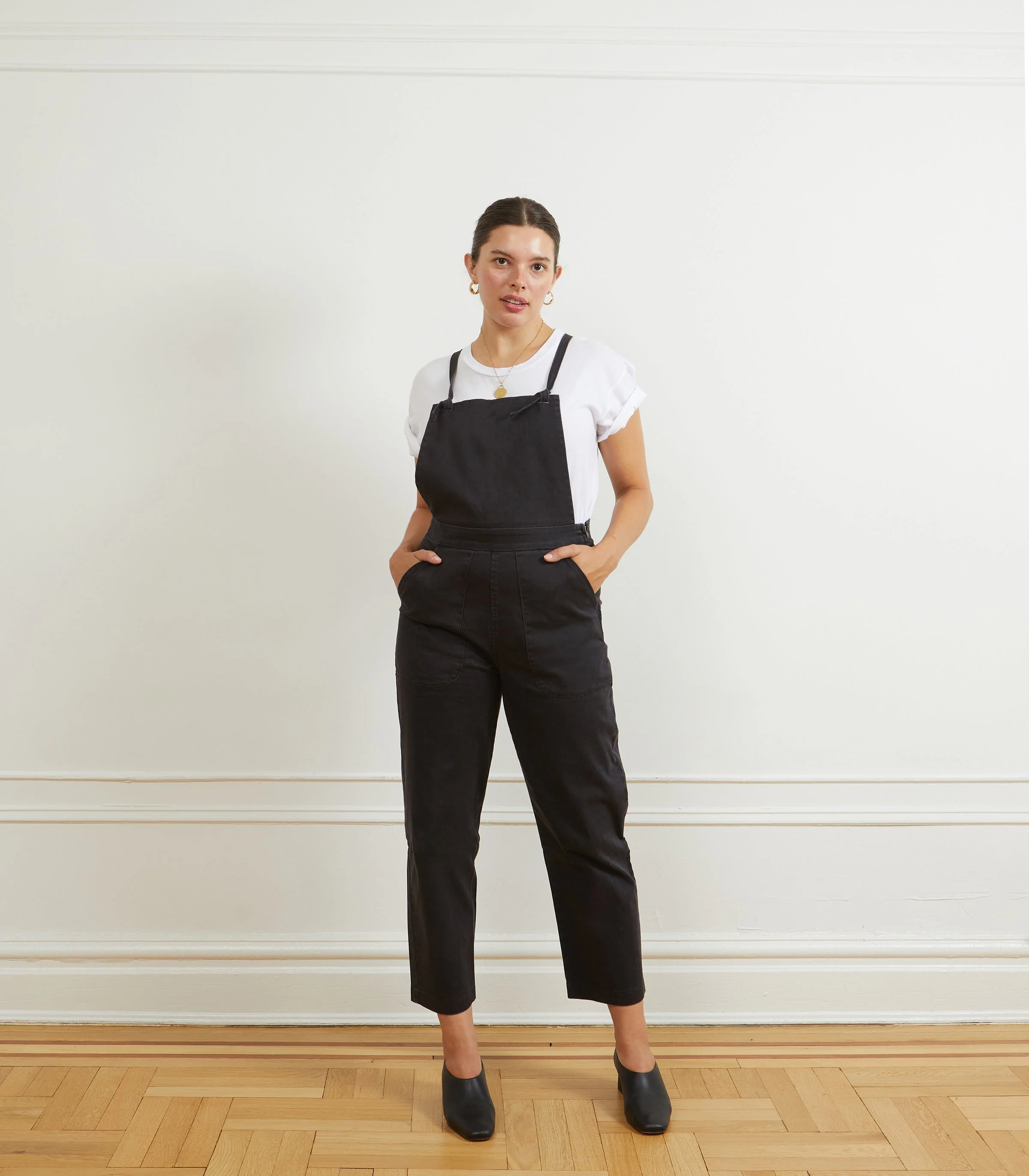 Knot Overalls - Black - Image 8