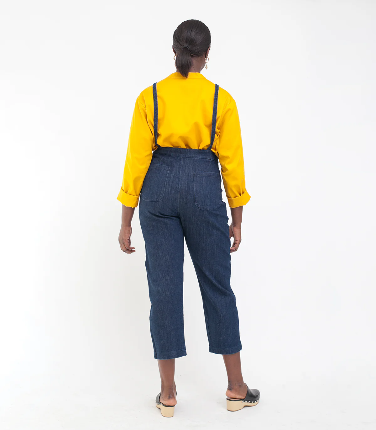 Knot Overalls - Dark Indigo - Image 5