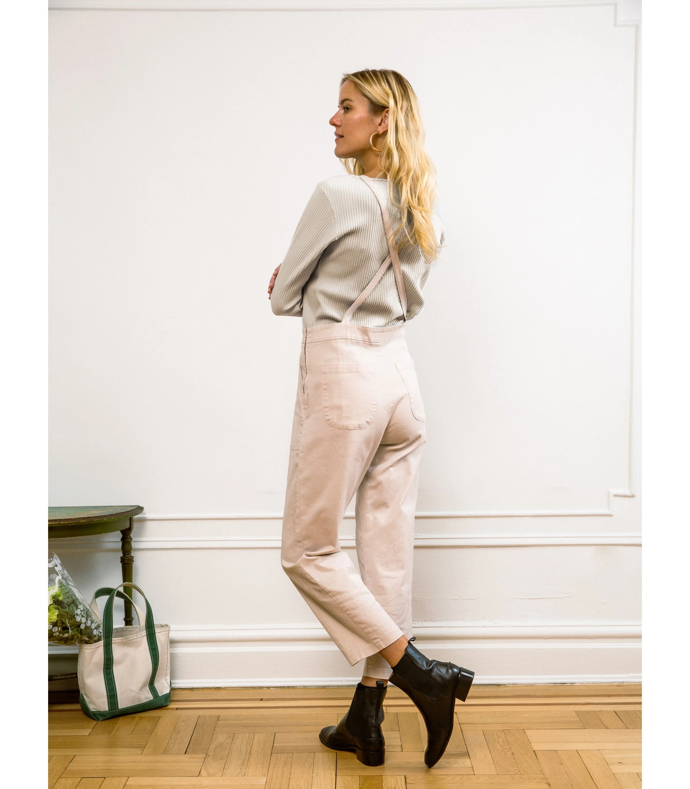 Knot Overalls - Sand - Image 5