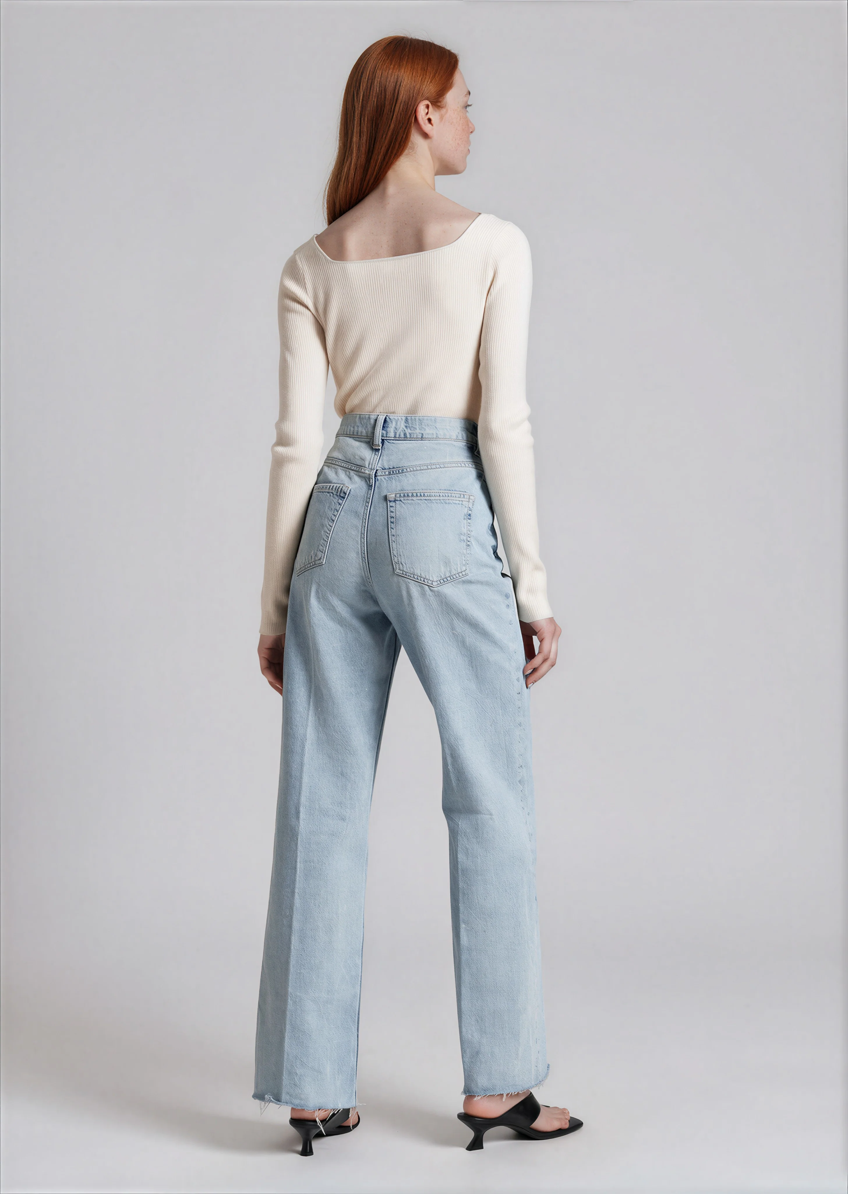 Amela Sweater - White - Image 3