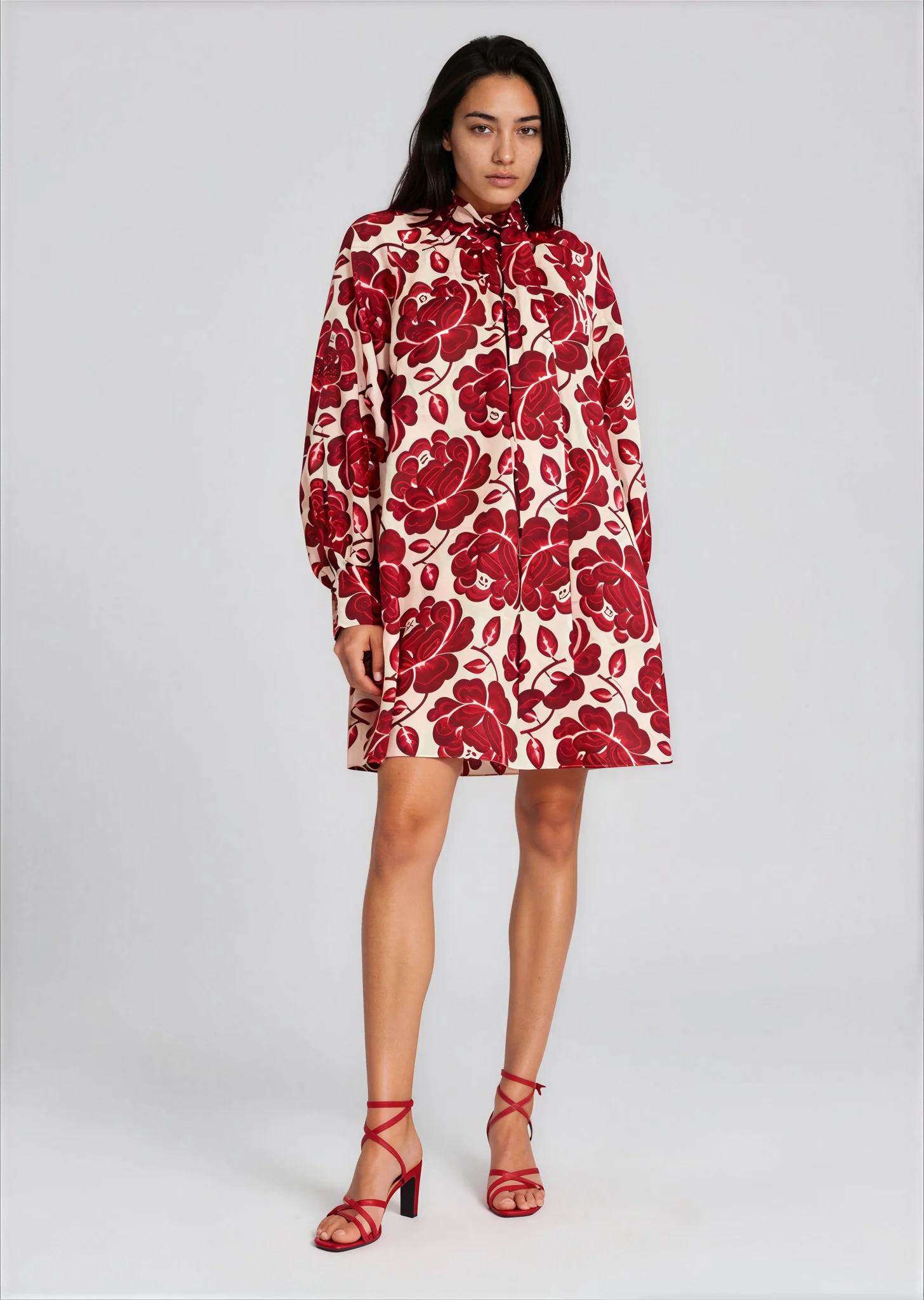 Sasha Dress - Red
