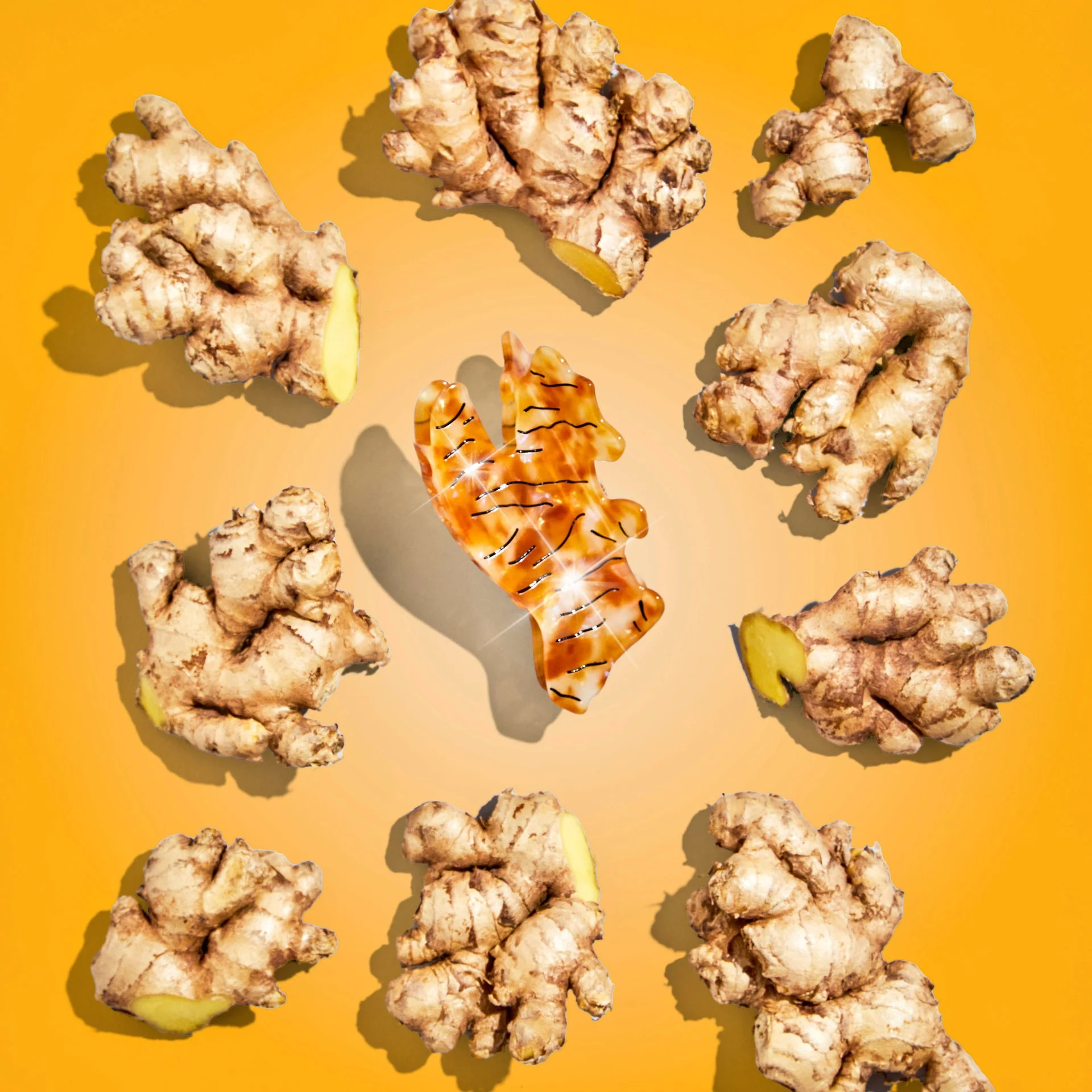 Large Ginger Hair Claw Clip - Image 5