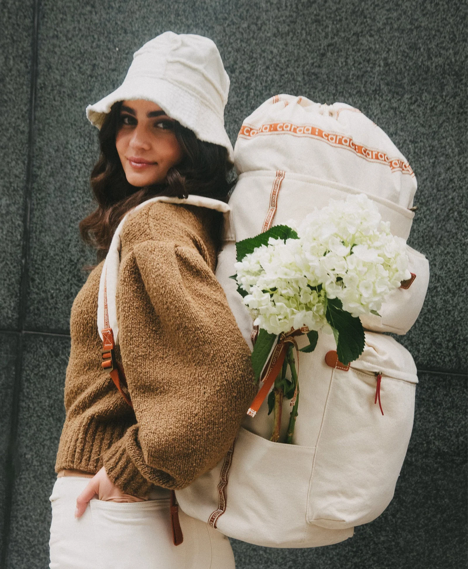 Laundry Backpack - Natural Canvas - Image 6