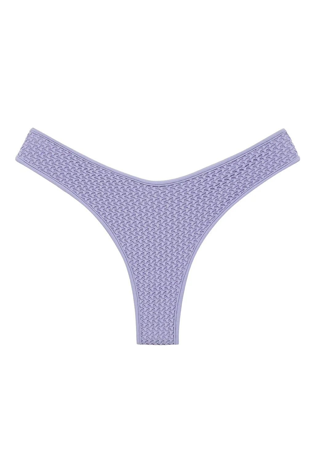 Lavender Crochet Added Coverage Lulu Bikini Bottom - Image 2