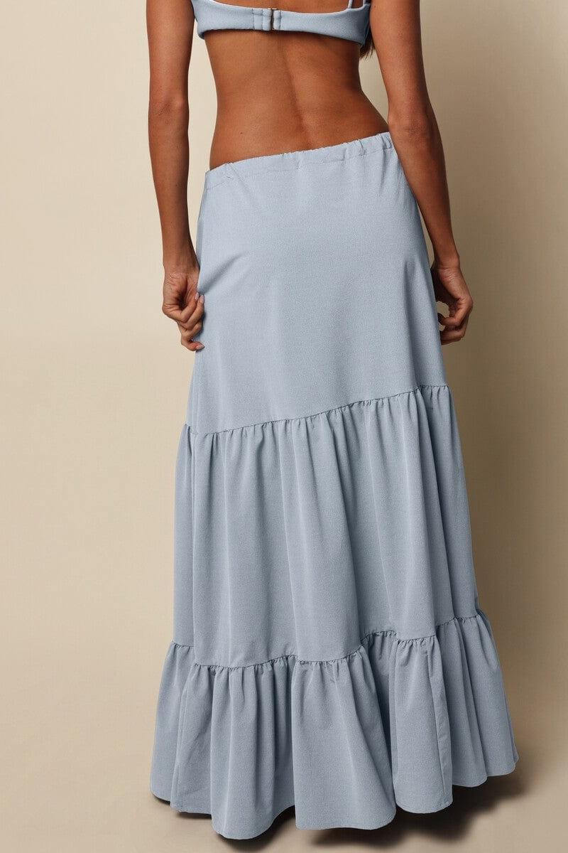 Light Denim Cottage Skirt - Image 3