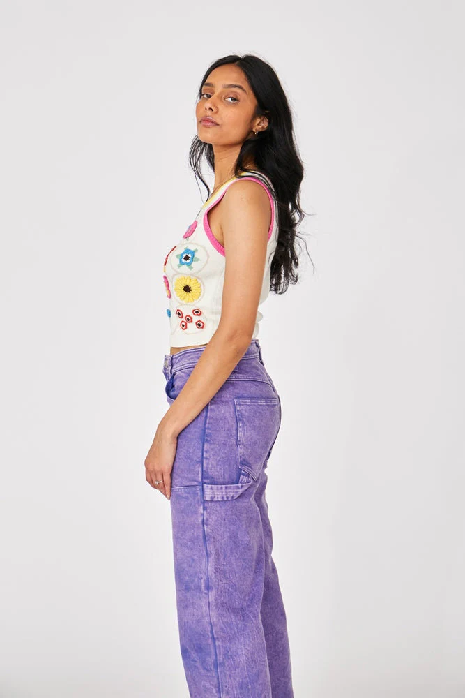 Loria Knit Shell Sweater - Image 5