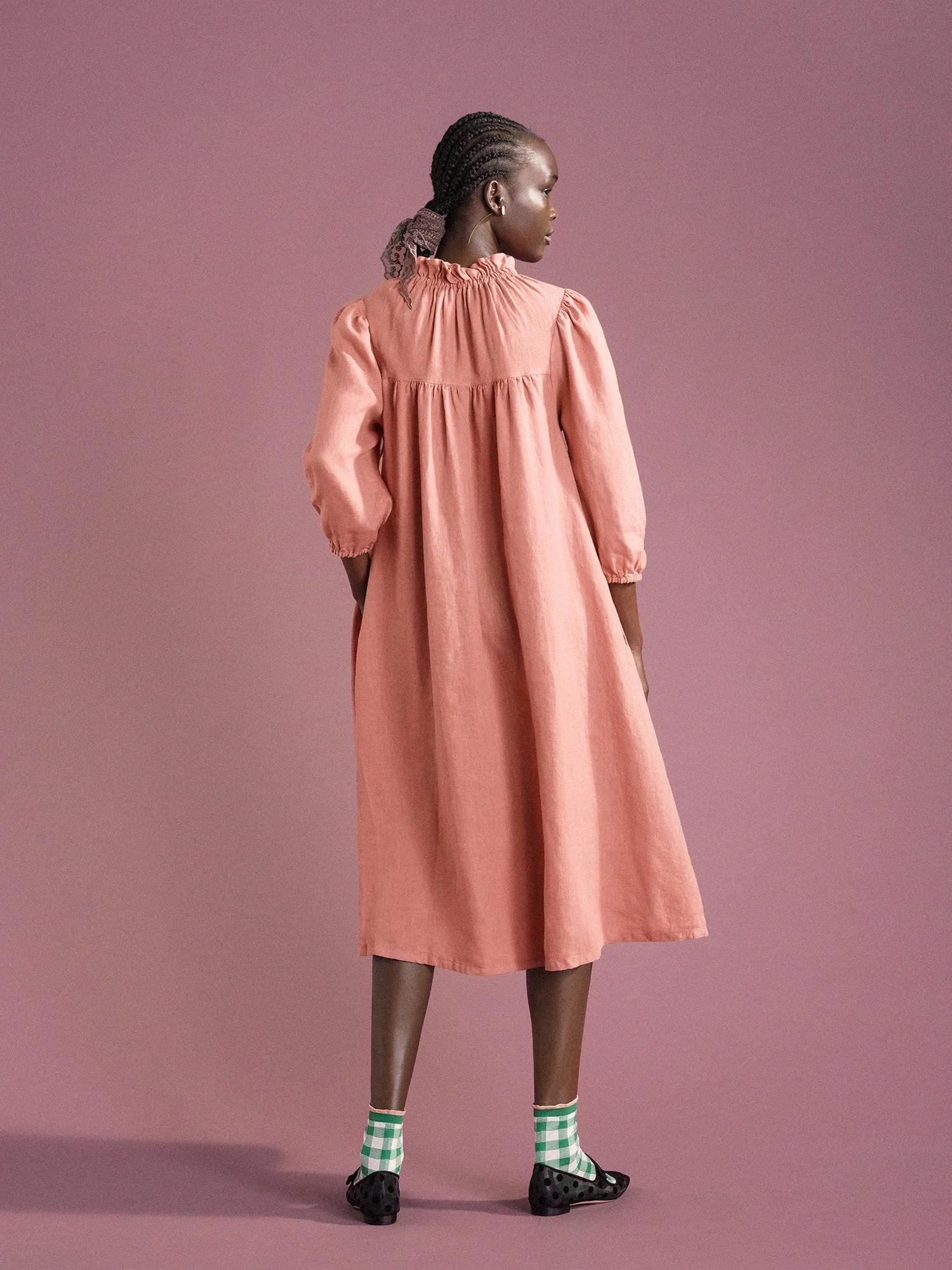 Lotus Dress - Terracotta - Image 4