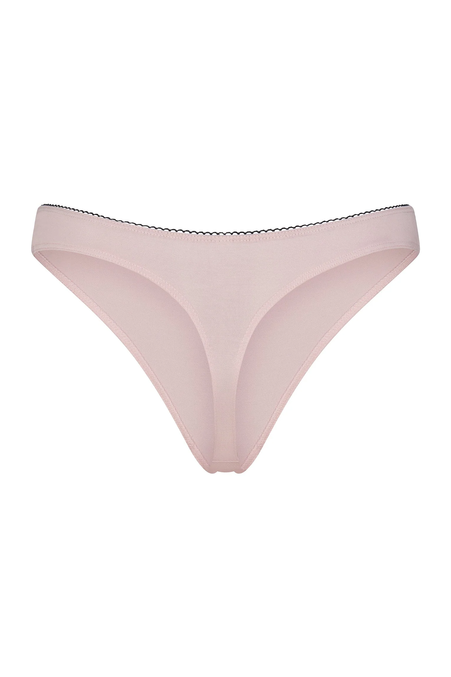 Low Rise Thong - Petal/Onyx - Image 7