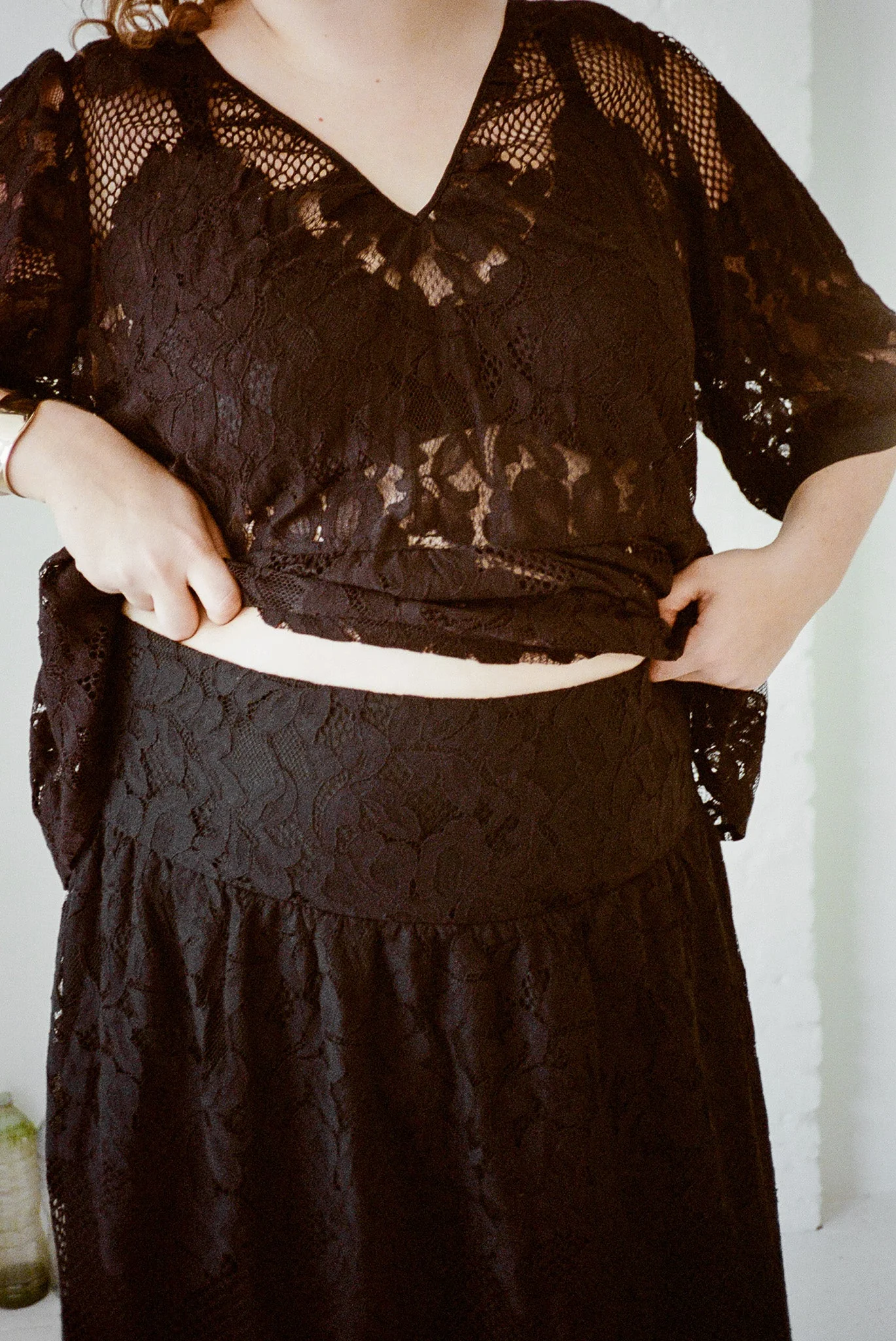 Lulu Skirt - Midnight Lace - Image 3