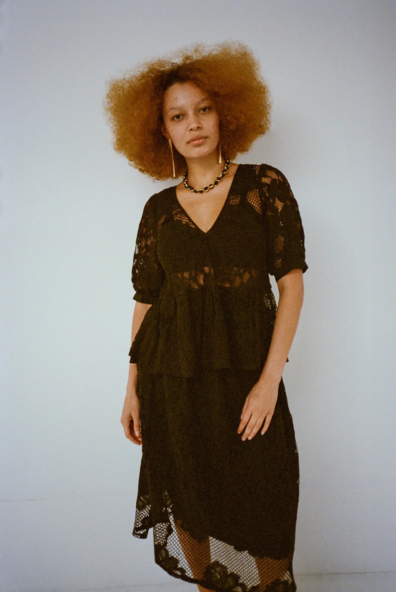 Lulu Skirt - Midnight Lace - Image 9