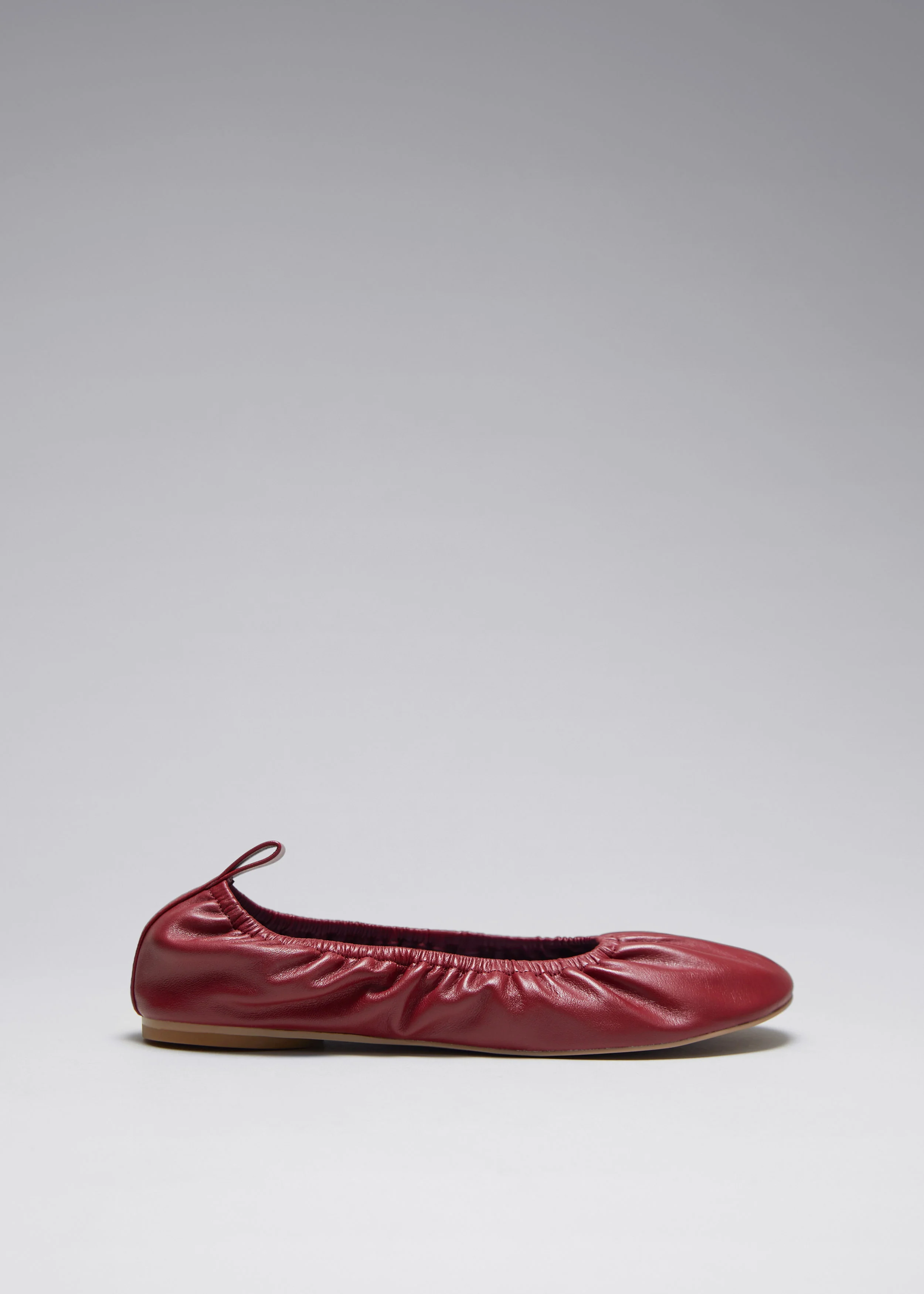 Luna Nappa Ballerina - Red - Image 4