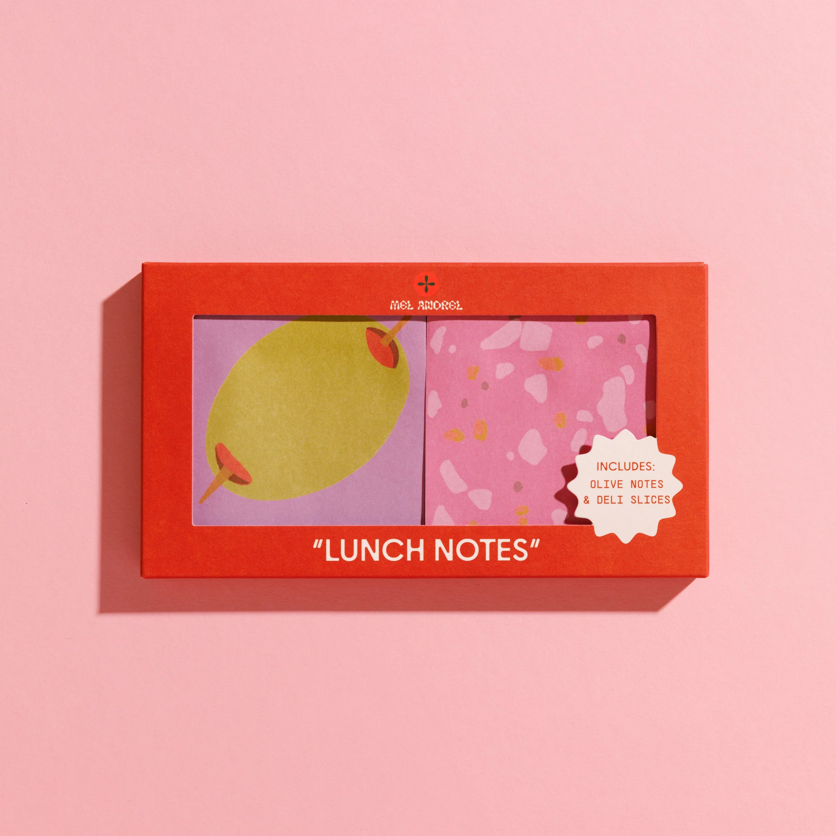 Lunch Notes - Deli & Olive Sticky Note 2 Pack