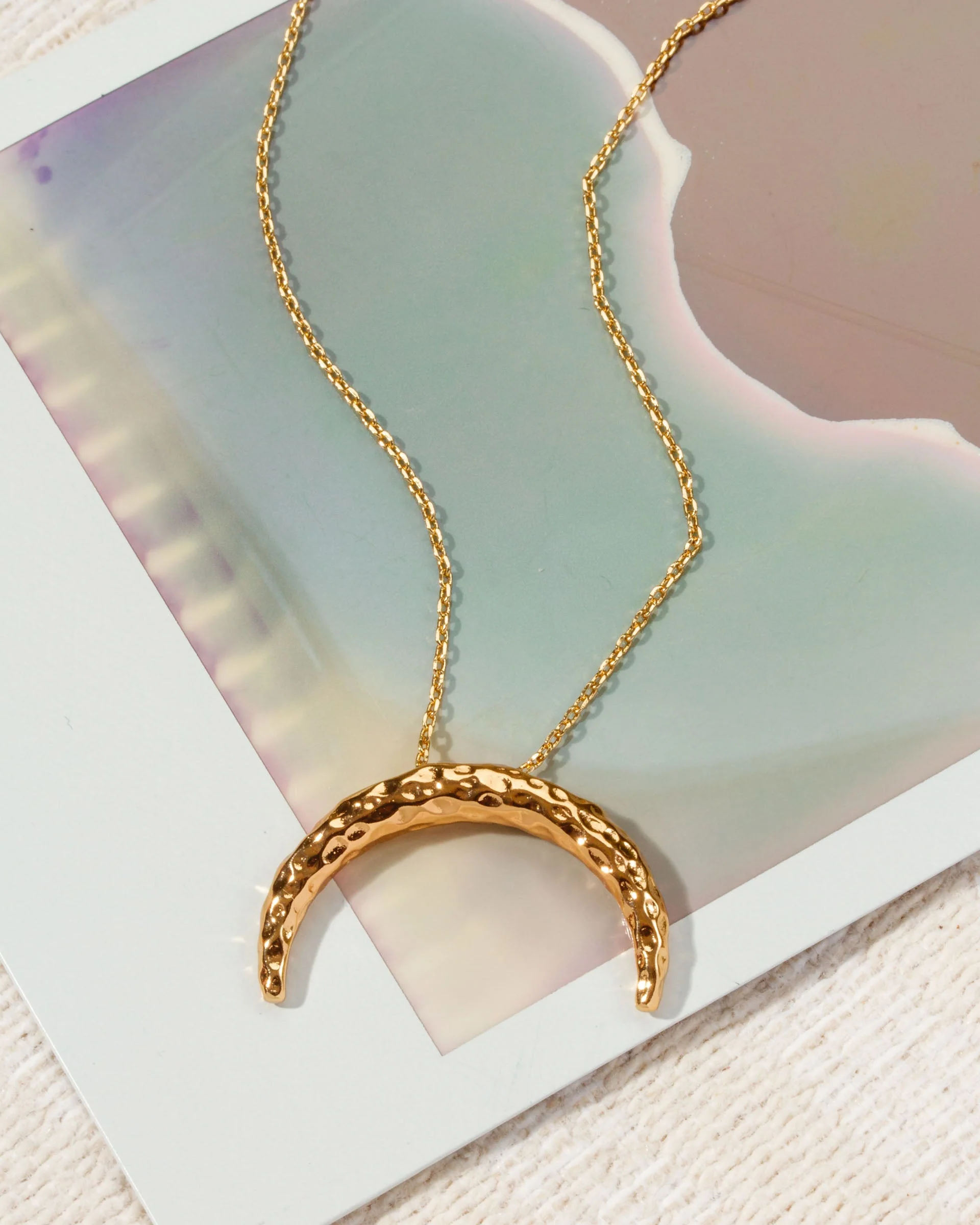 Lunula Amulet Necklace - Image 2