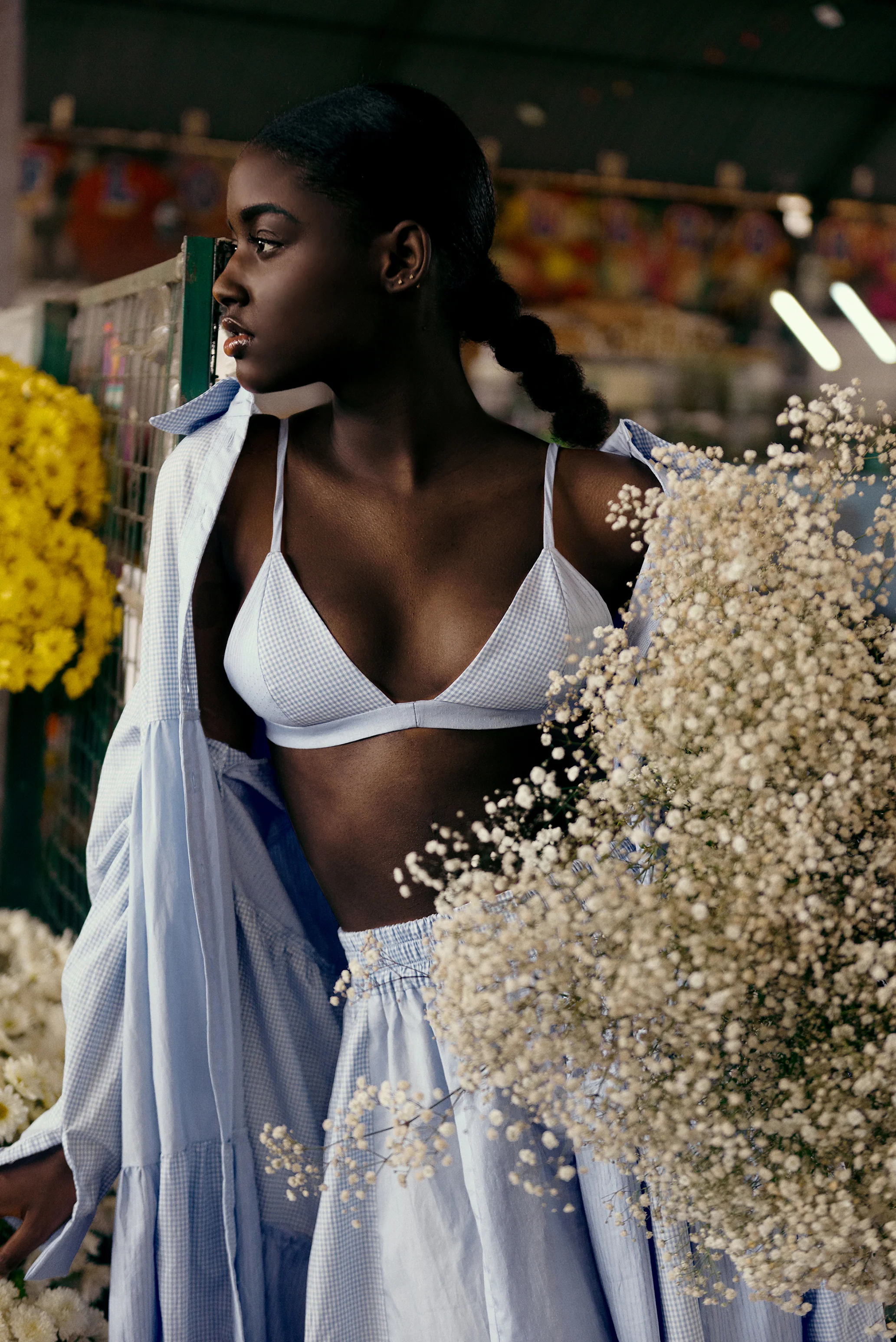 Luz Bralette - Sky Blue - Image 2