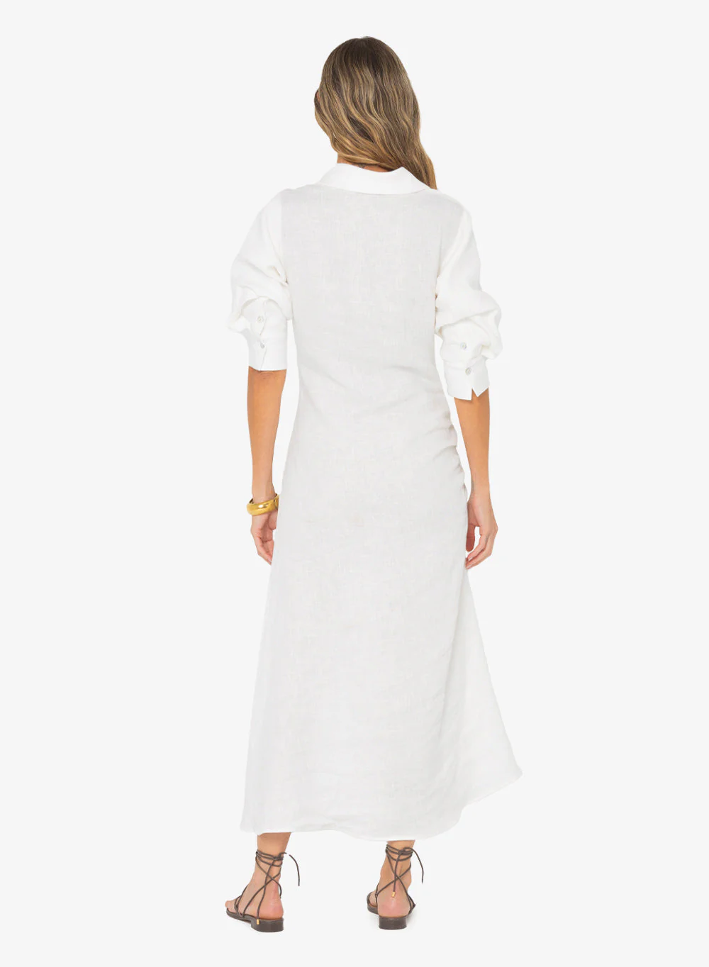 Lydia Dress - Ecru - Image 3