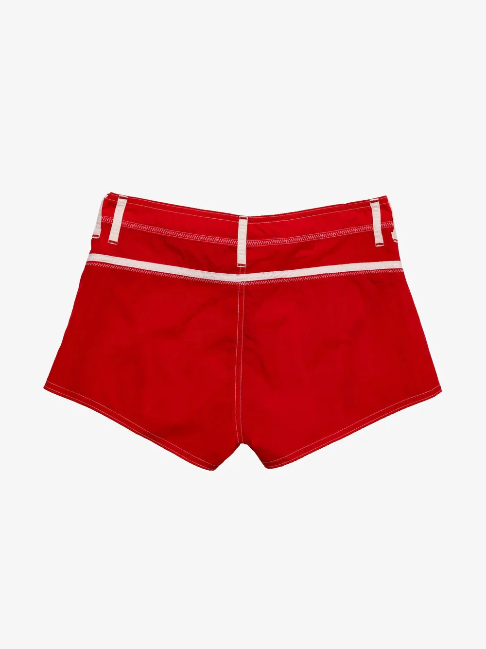 Made Some Short Shorts - Red/White - Image 2