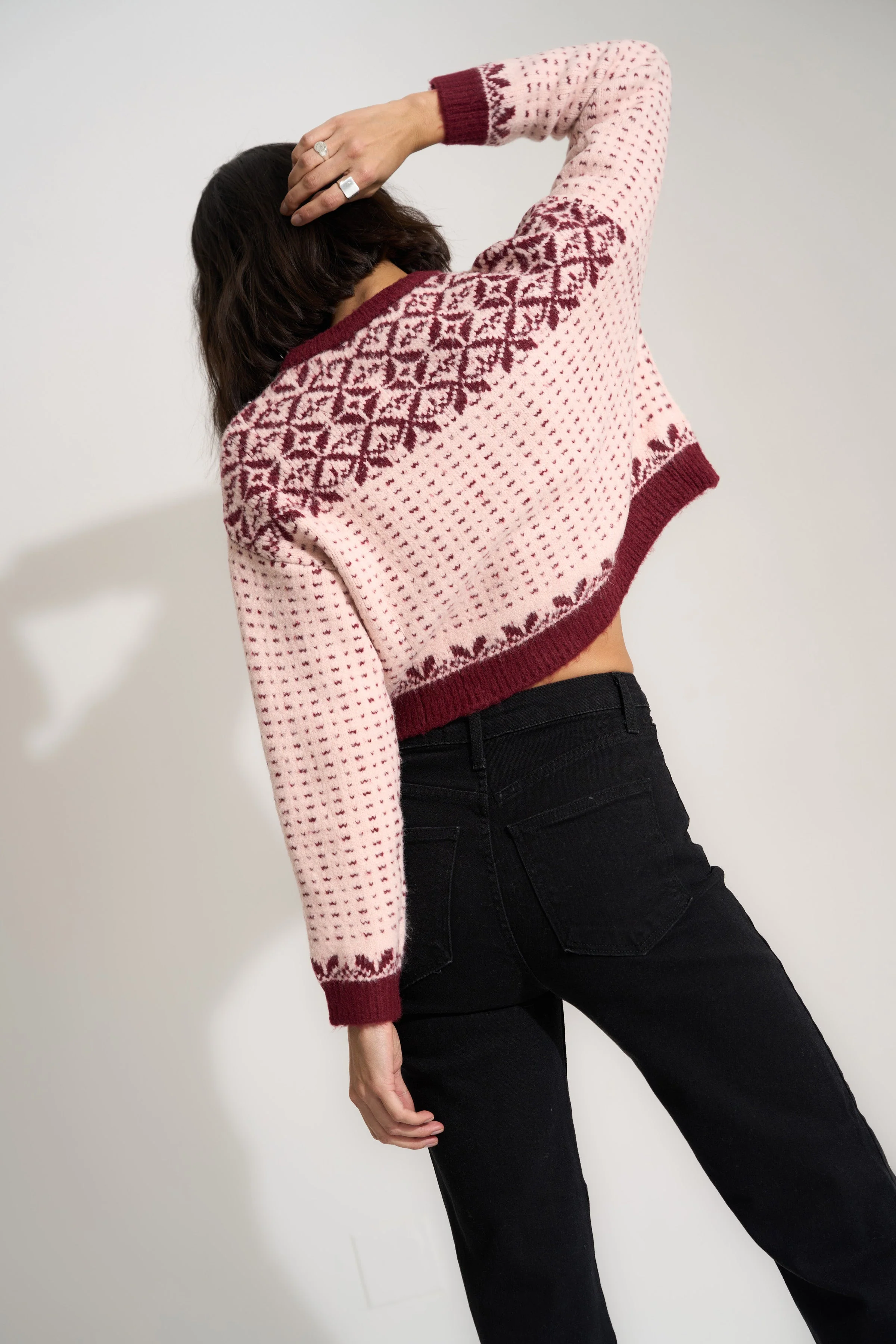 Maeve Cardigan - Baby Pink - Image 2