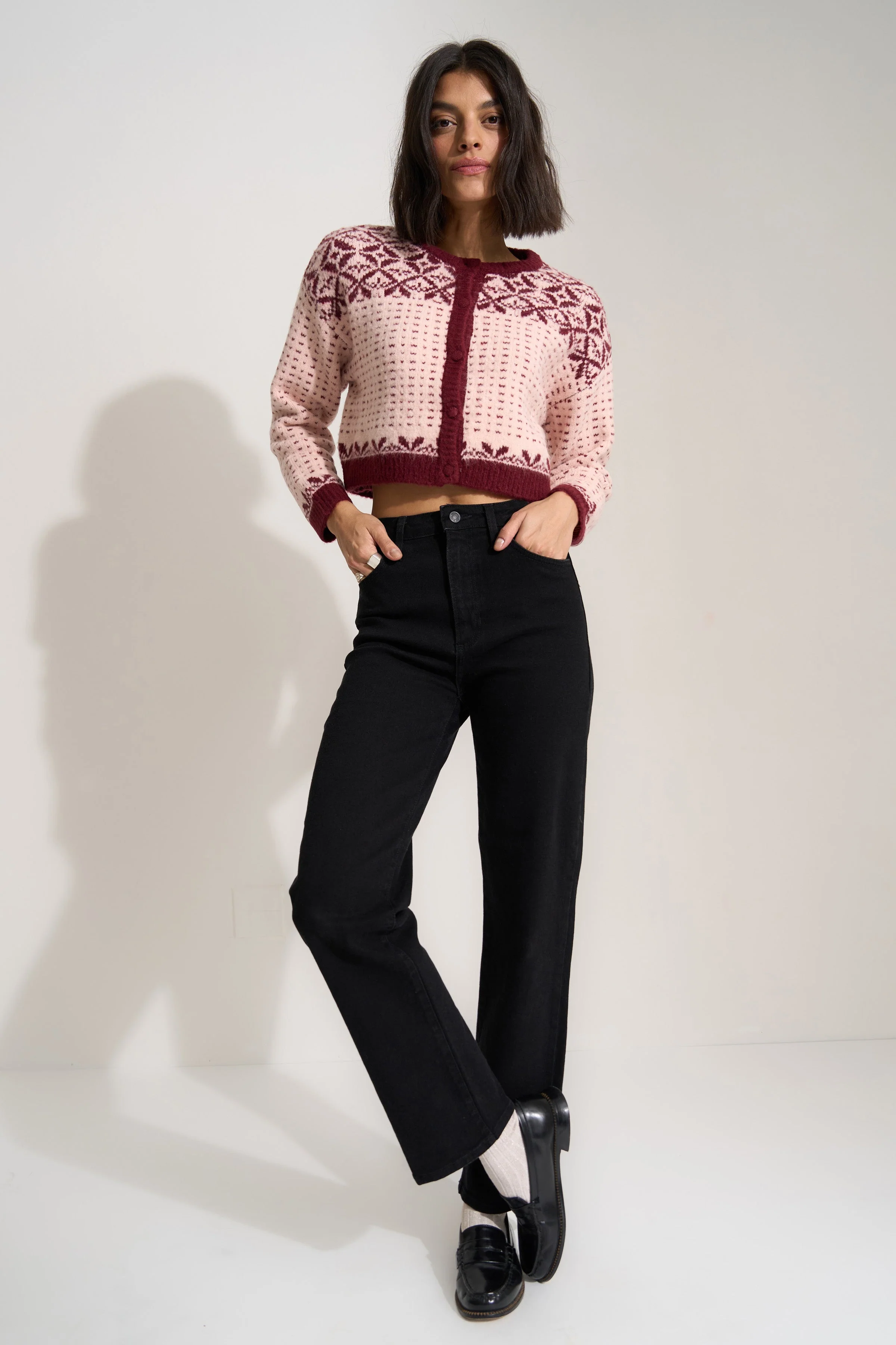 Maeve Cardigan - Baby Pink - Image 3