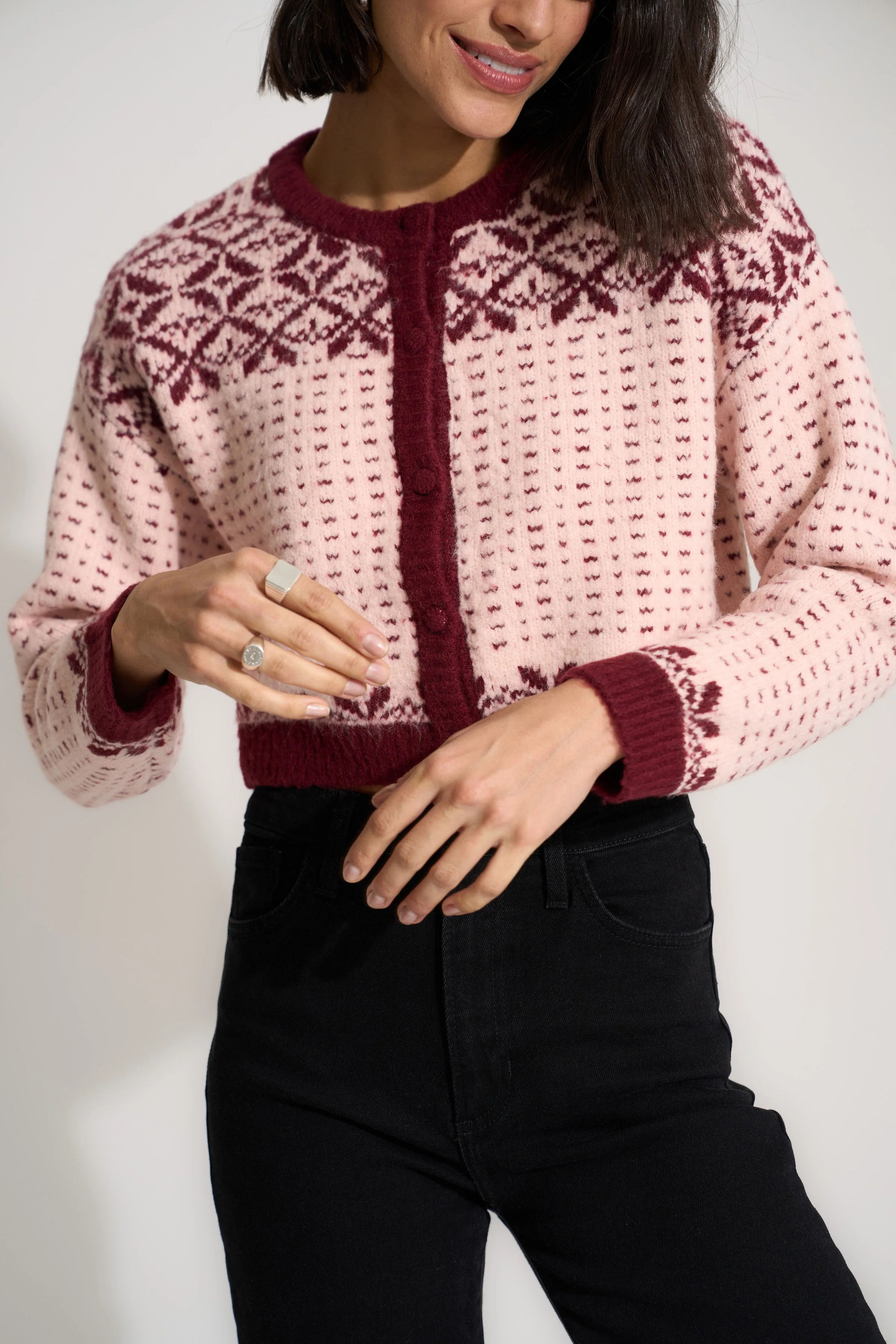 Maeve Cardigan - Baby Pink - Image 4