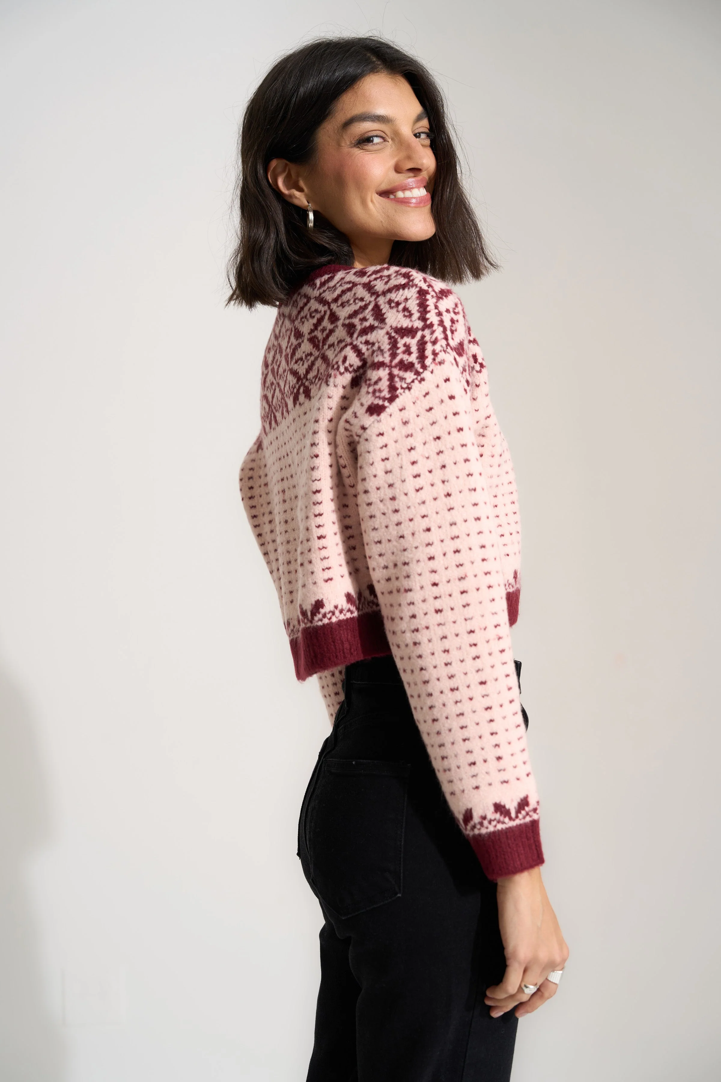 Maeve Cardigan - Baby Pink - Image 5