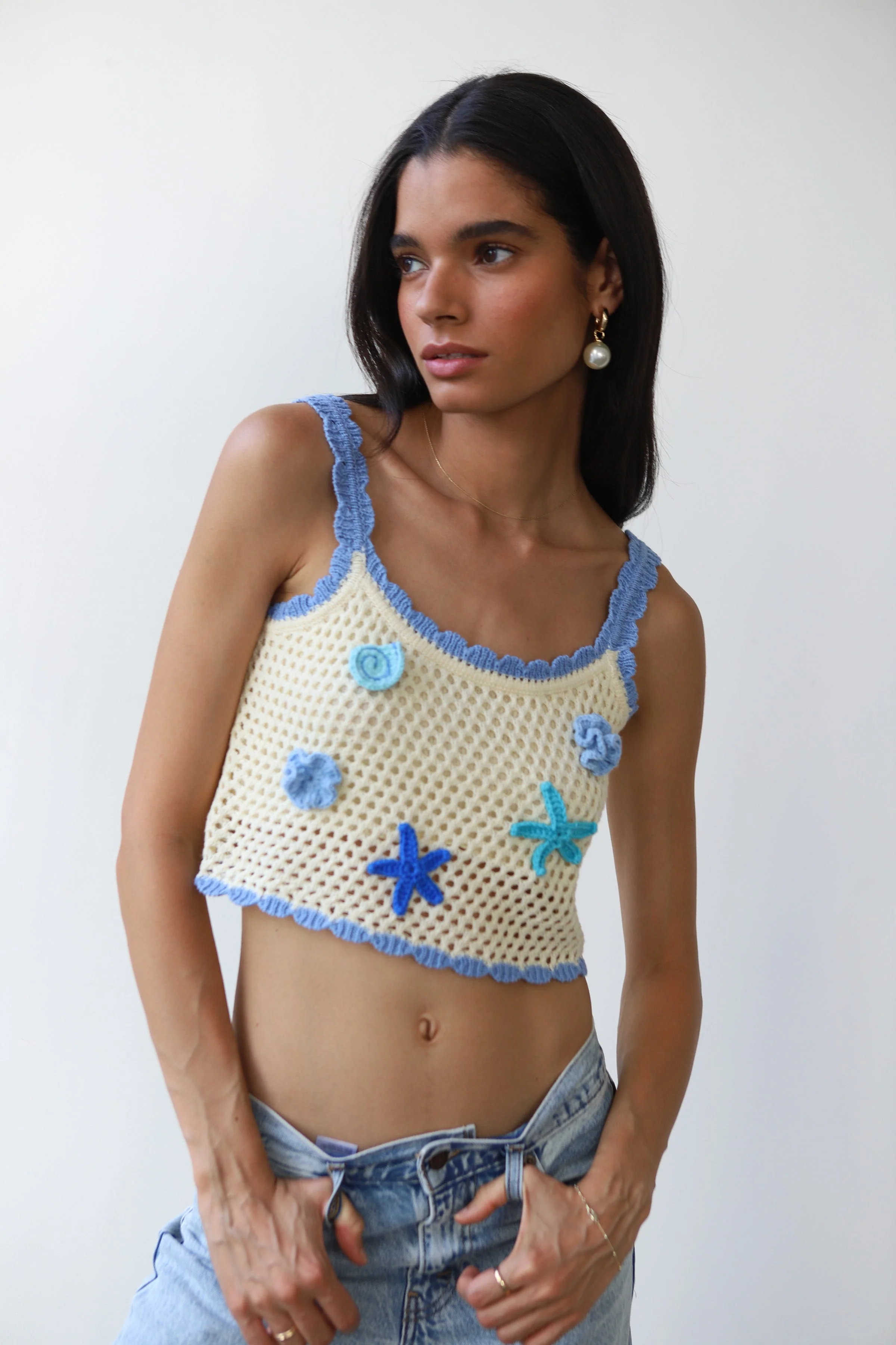Mar Tank - Capri Blue - Image 2