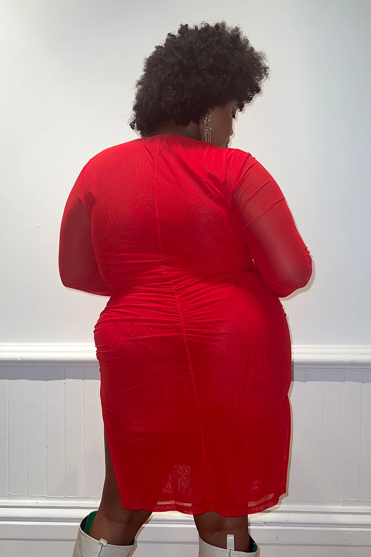Marilis Dress - Tomato - Image 9