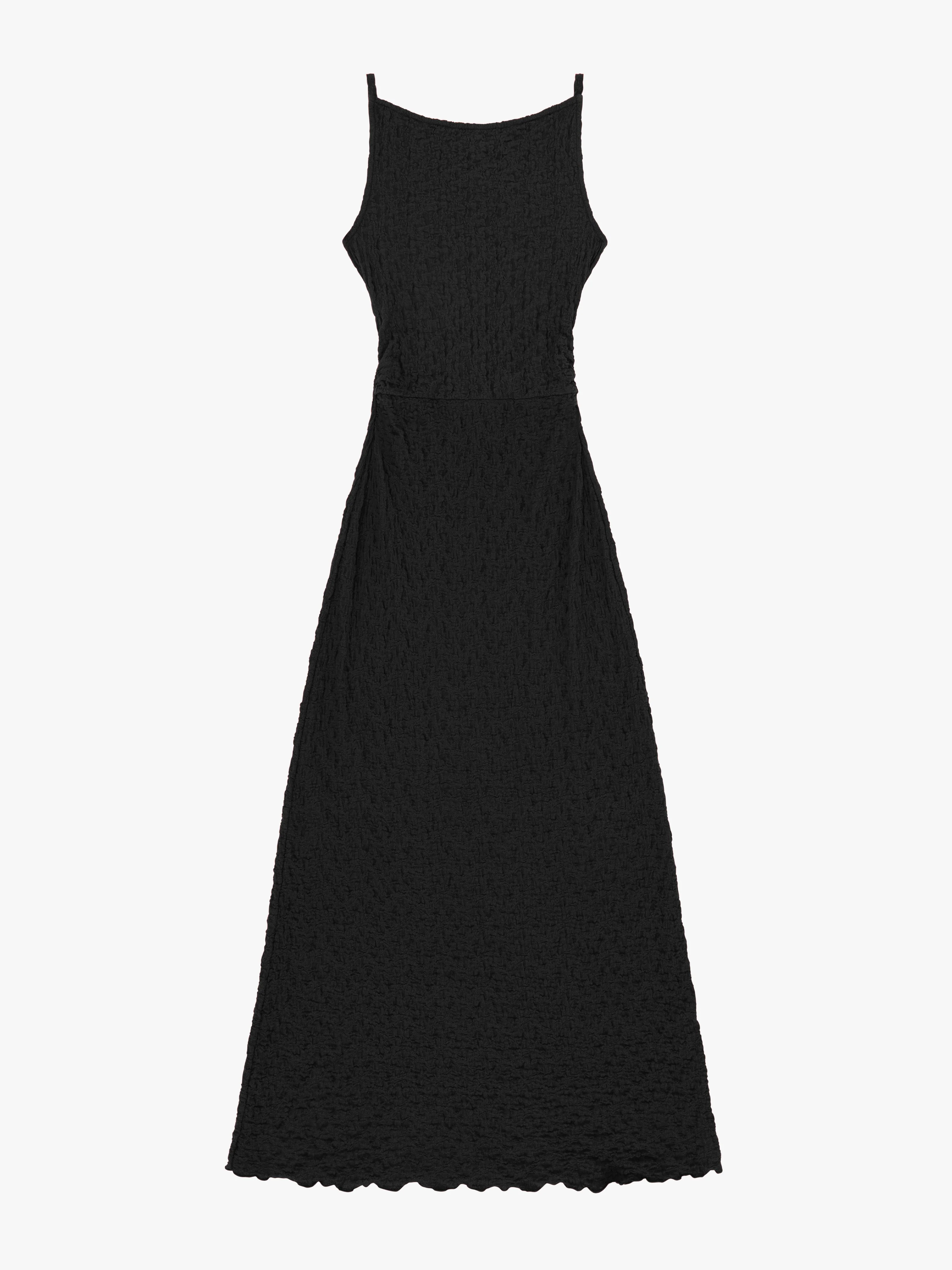 Maya Dress - Black Crinkle - Image 2