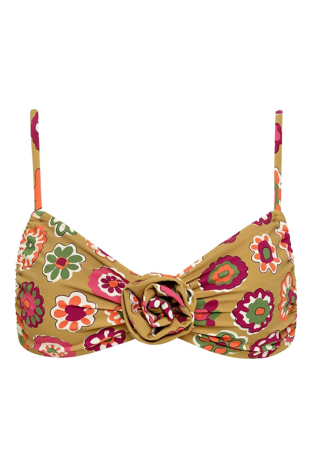 Mazzy Floral Devin Rosa Bikini Top - Image 2