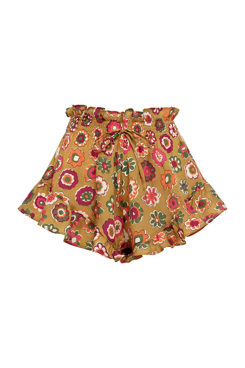 Mazzy Floral Silk Boho Short - Image 2