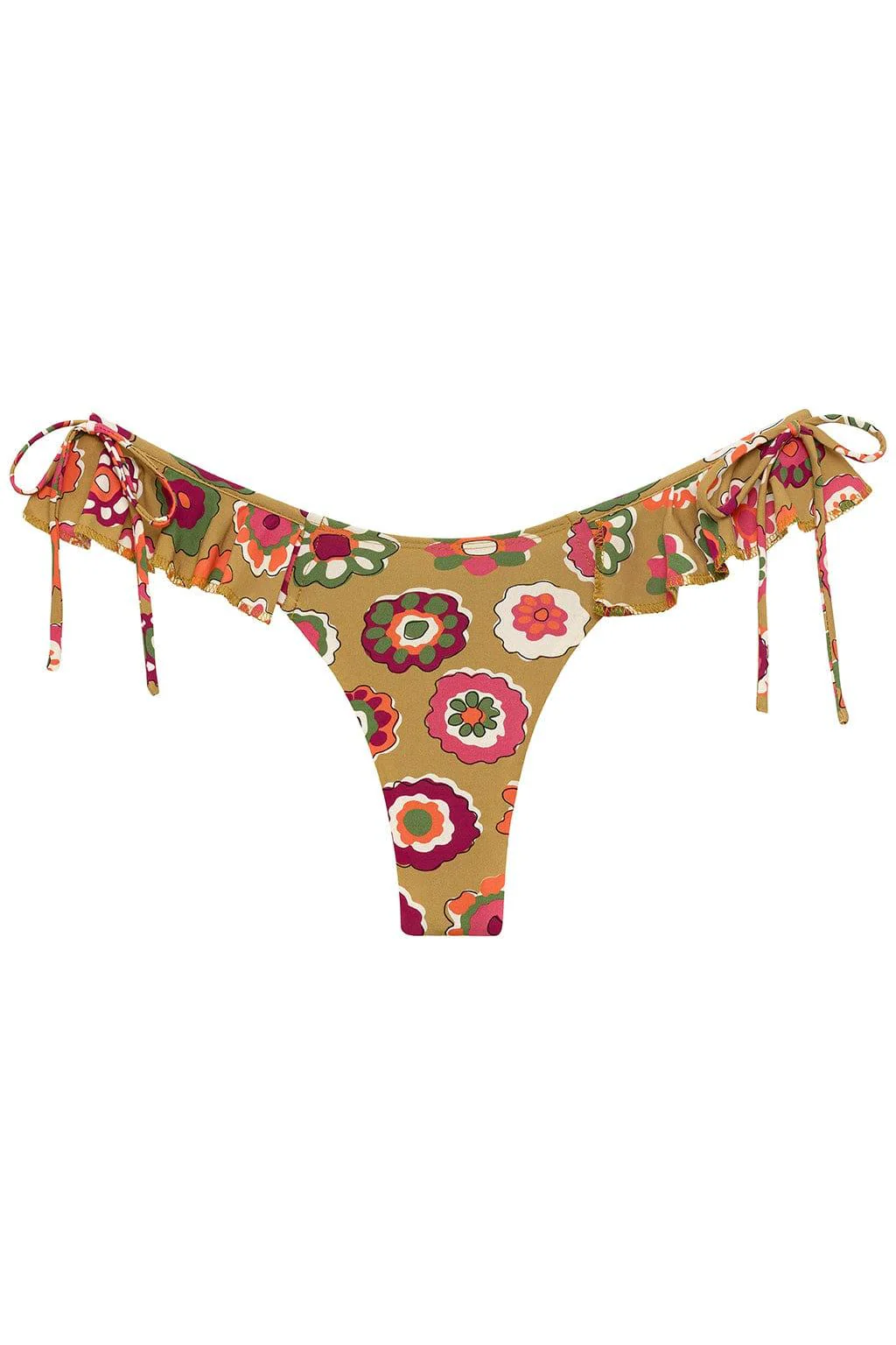 Mazzy Floral Uno Ruffle Bows Bikini Bottom - Image 2