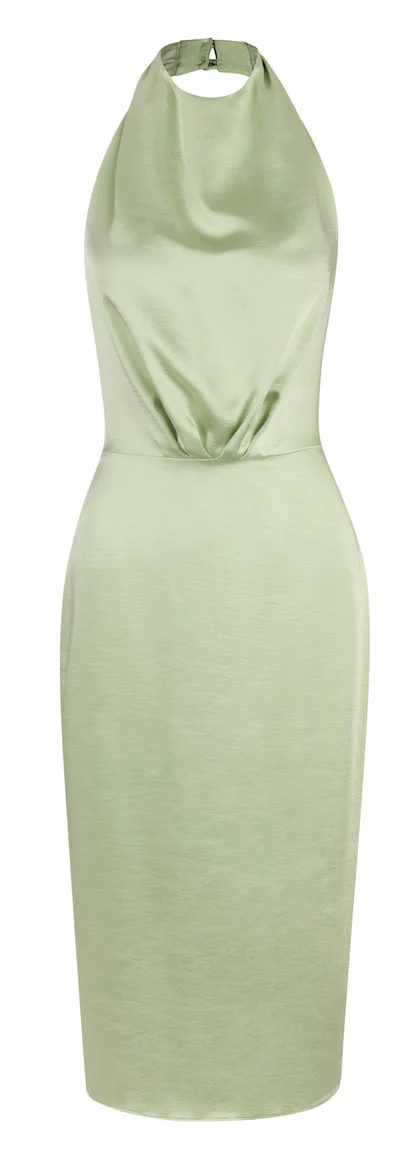 Mia Midi Dress - Pistachio - Image 5