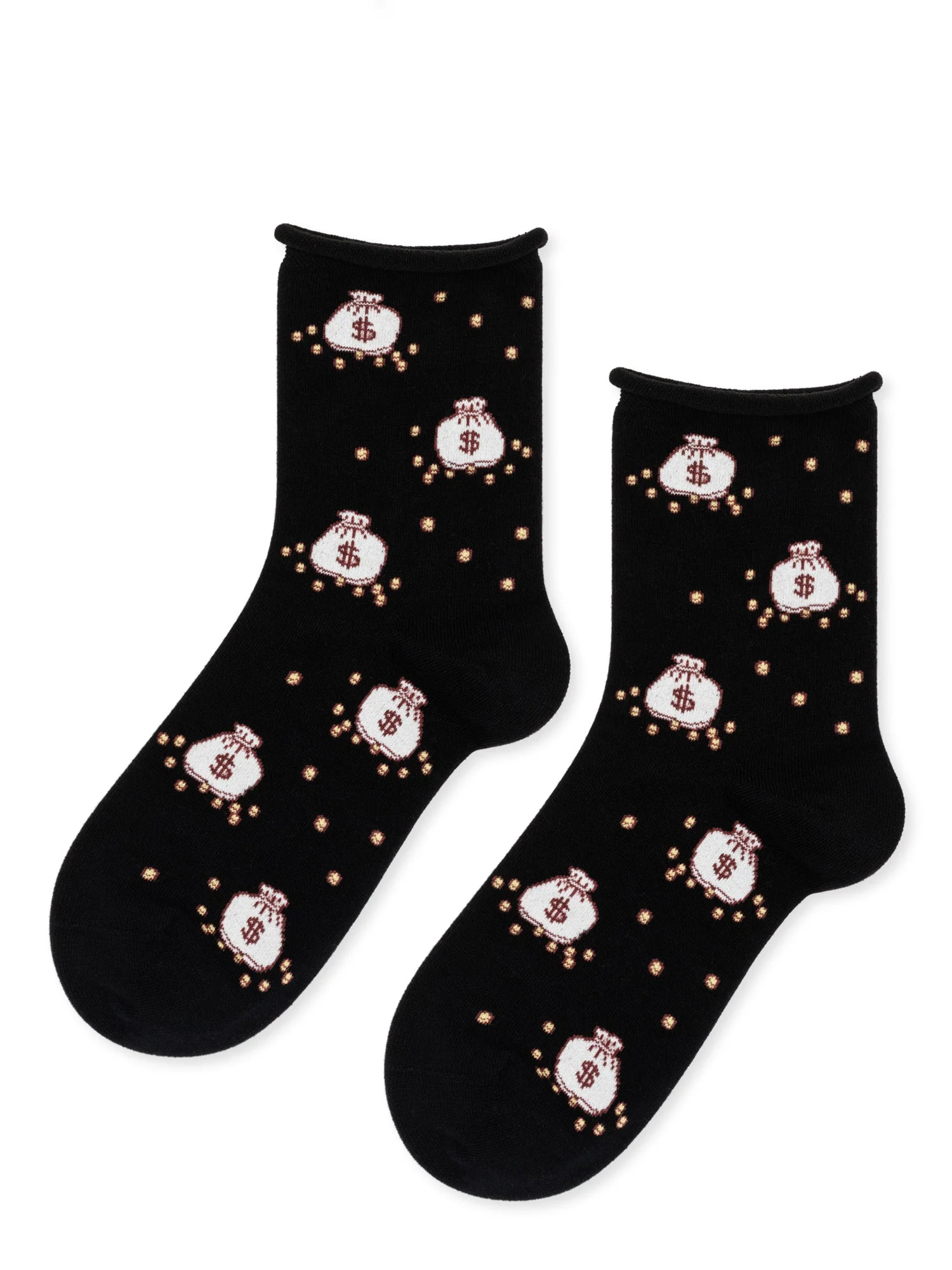 Money Bags Crew Sock