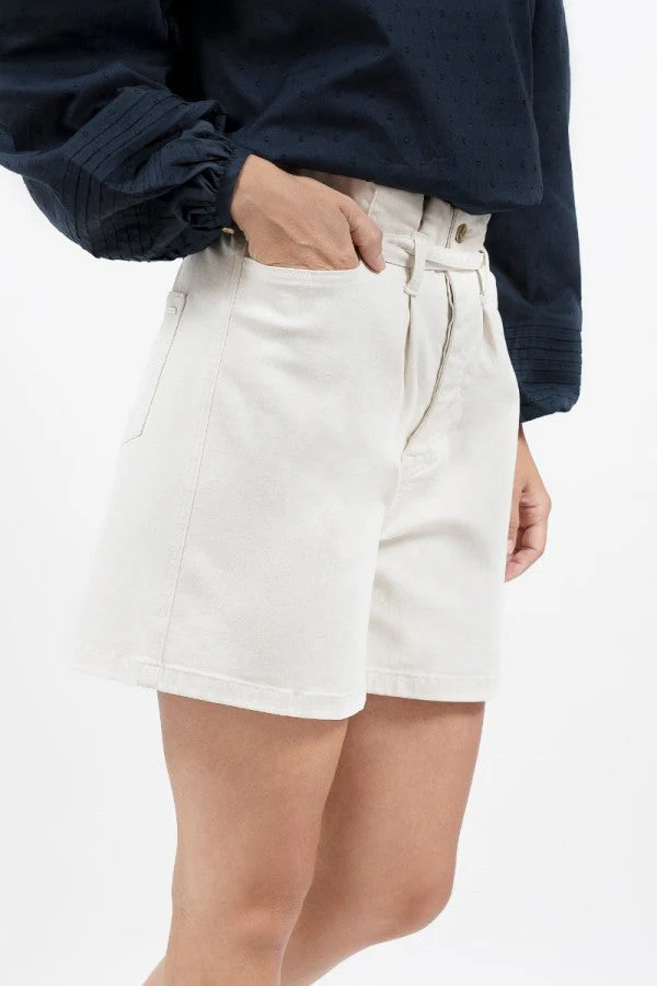 Montana Denim Shorts - Alto White - Image 2
