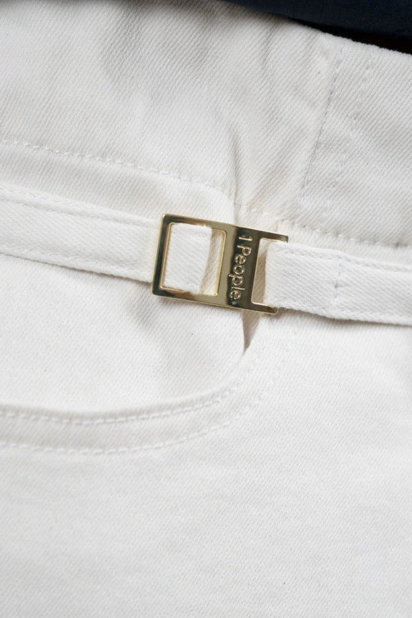 Montana Denim Shorts - Alto White - Image 4